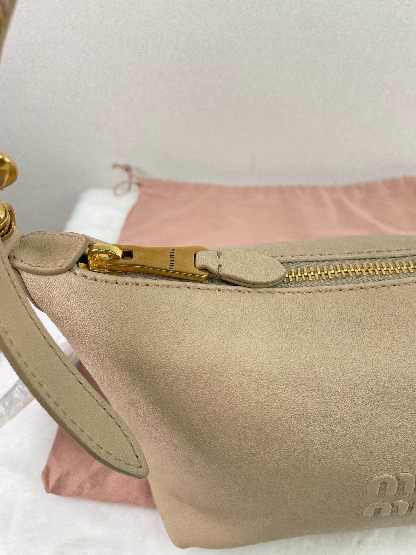 Miu Miu - Other - Leather - Beige - (mini)