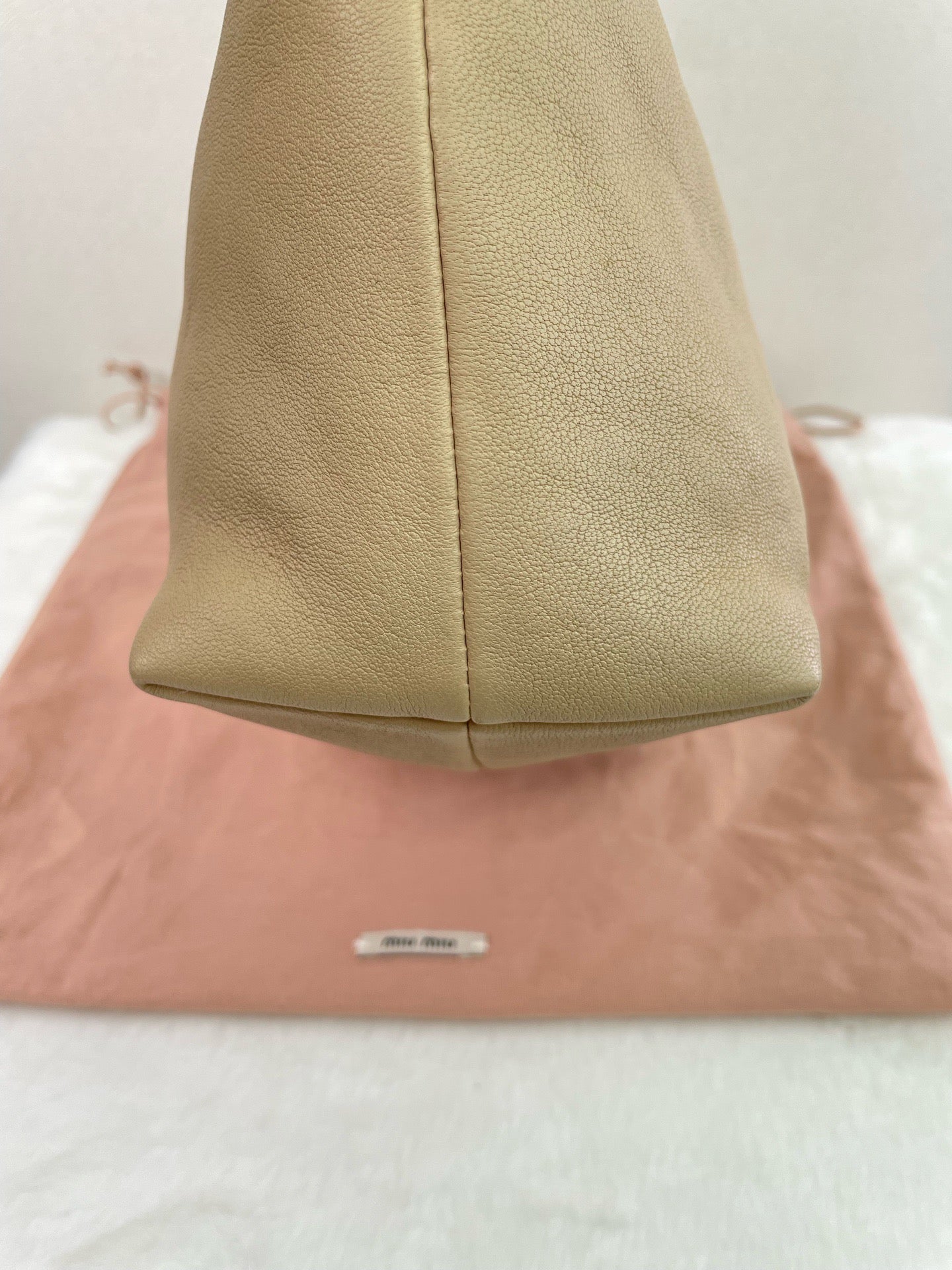 Miu Miu - Other - Leather - Beige - (mini)