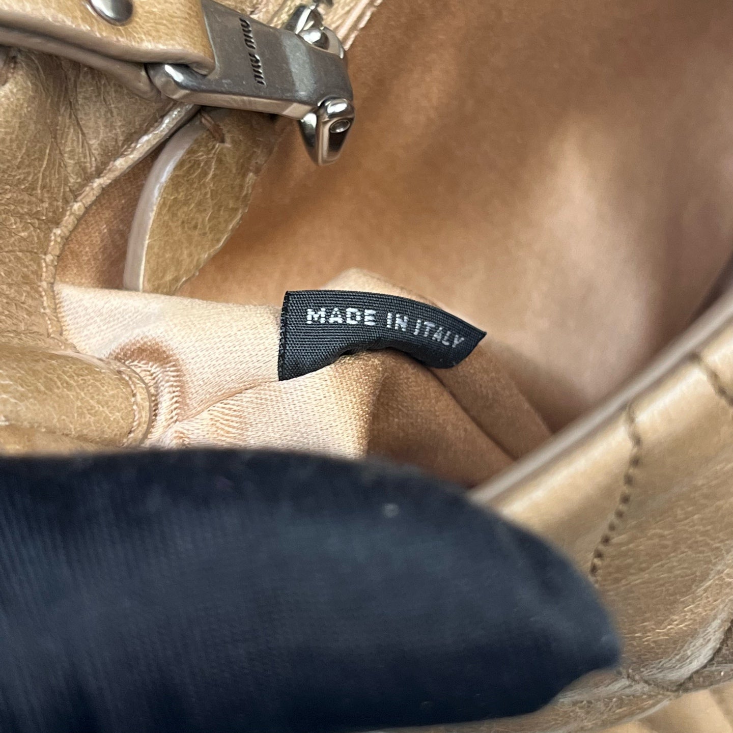 Miu Miu - Other - Leather - Beige - (small)