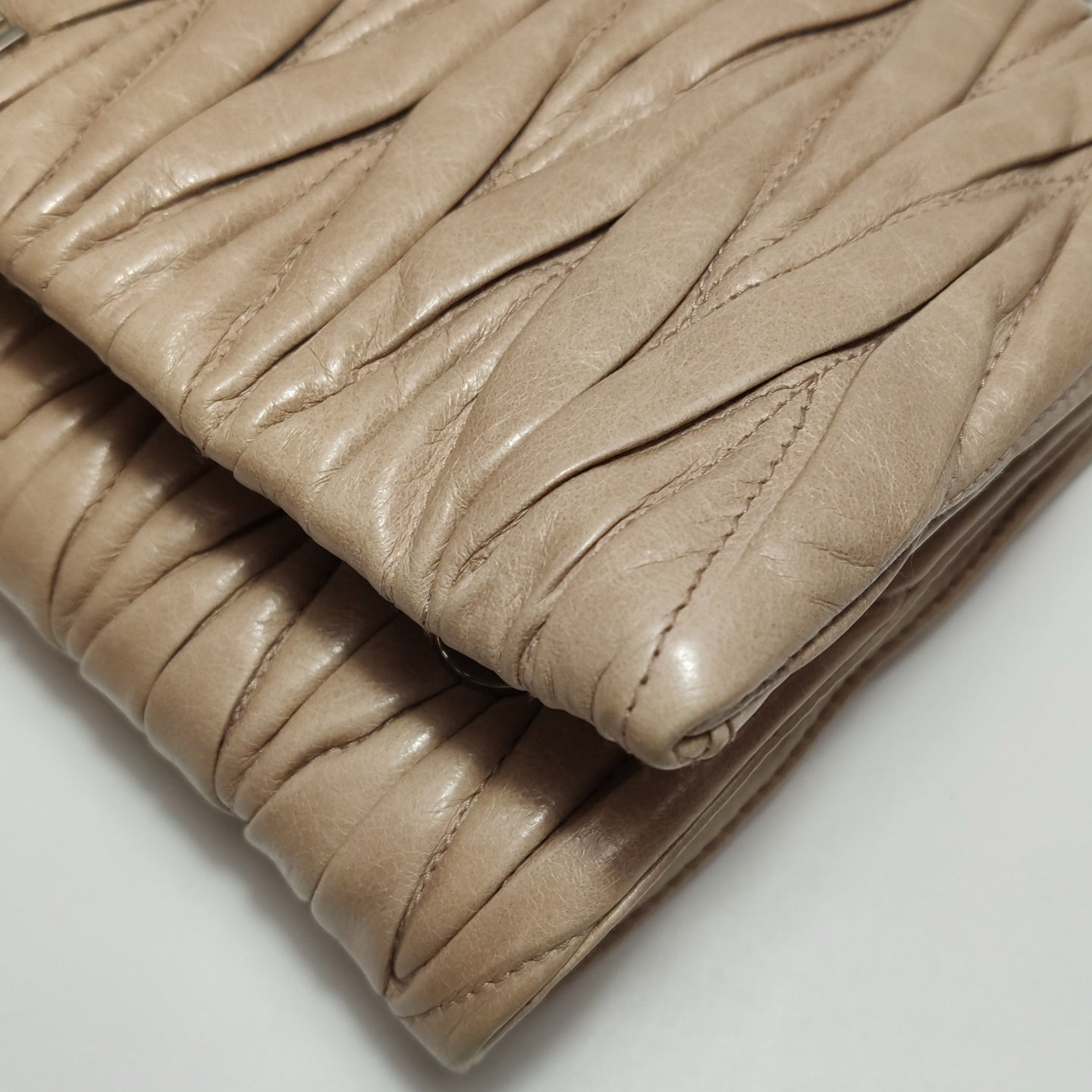 Miu Miu - Other - Leather - Beige - (small)