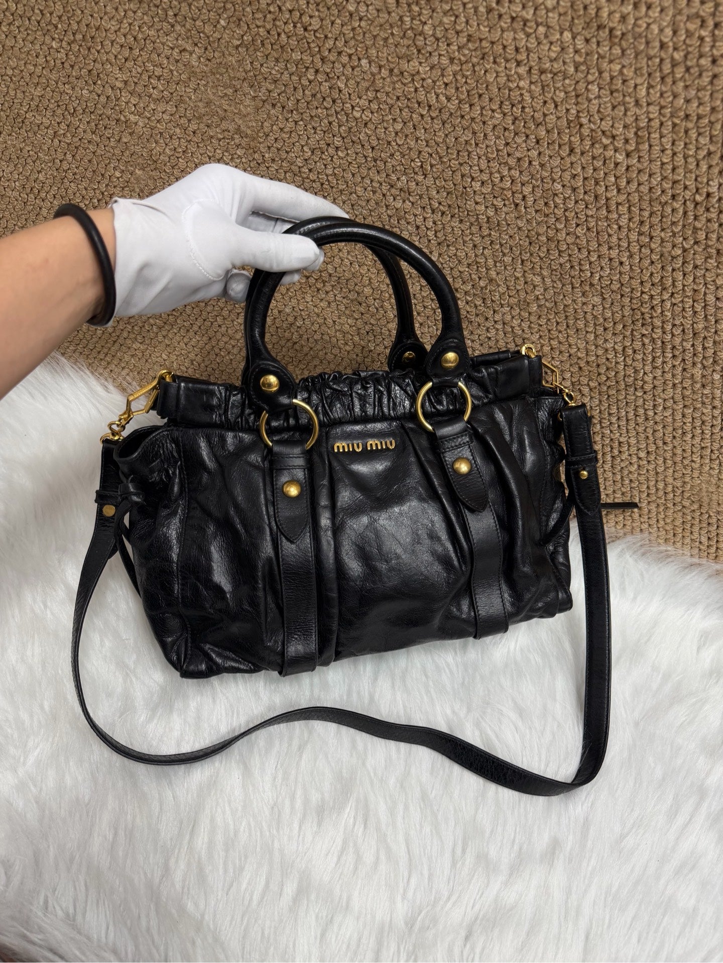 Miu Miu - Other - Leather - Black - (Other)