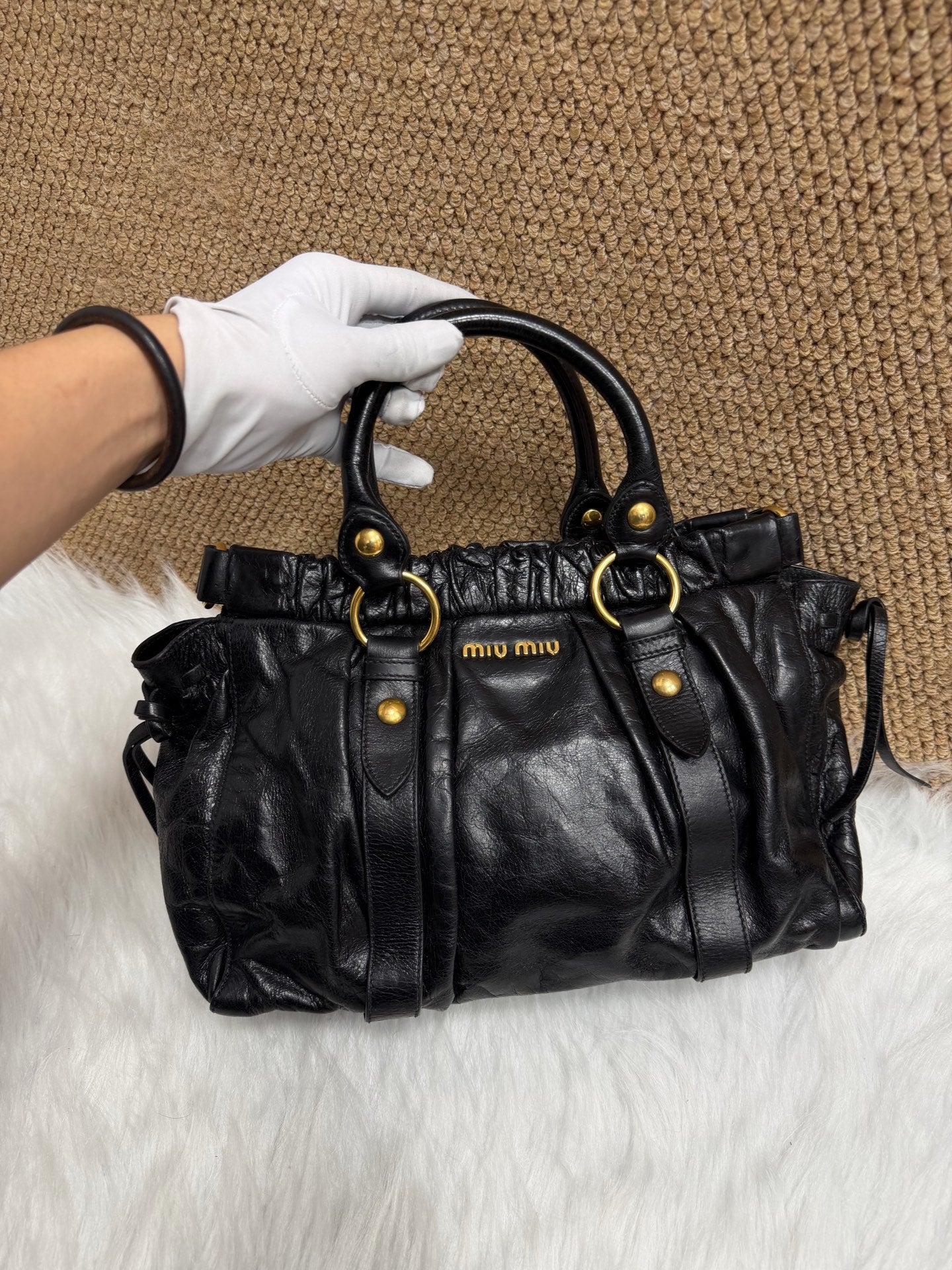 Miu Miu - Other - Leather - Black - (Other)