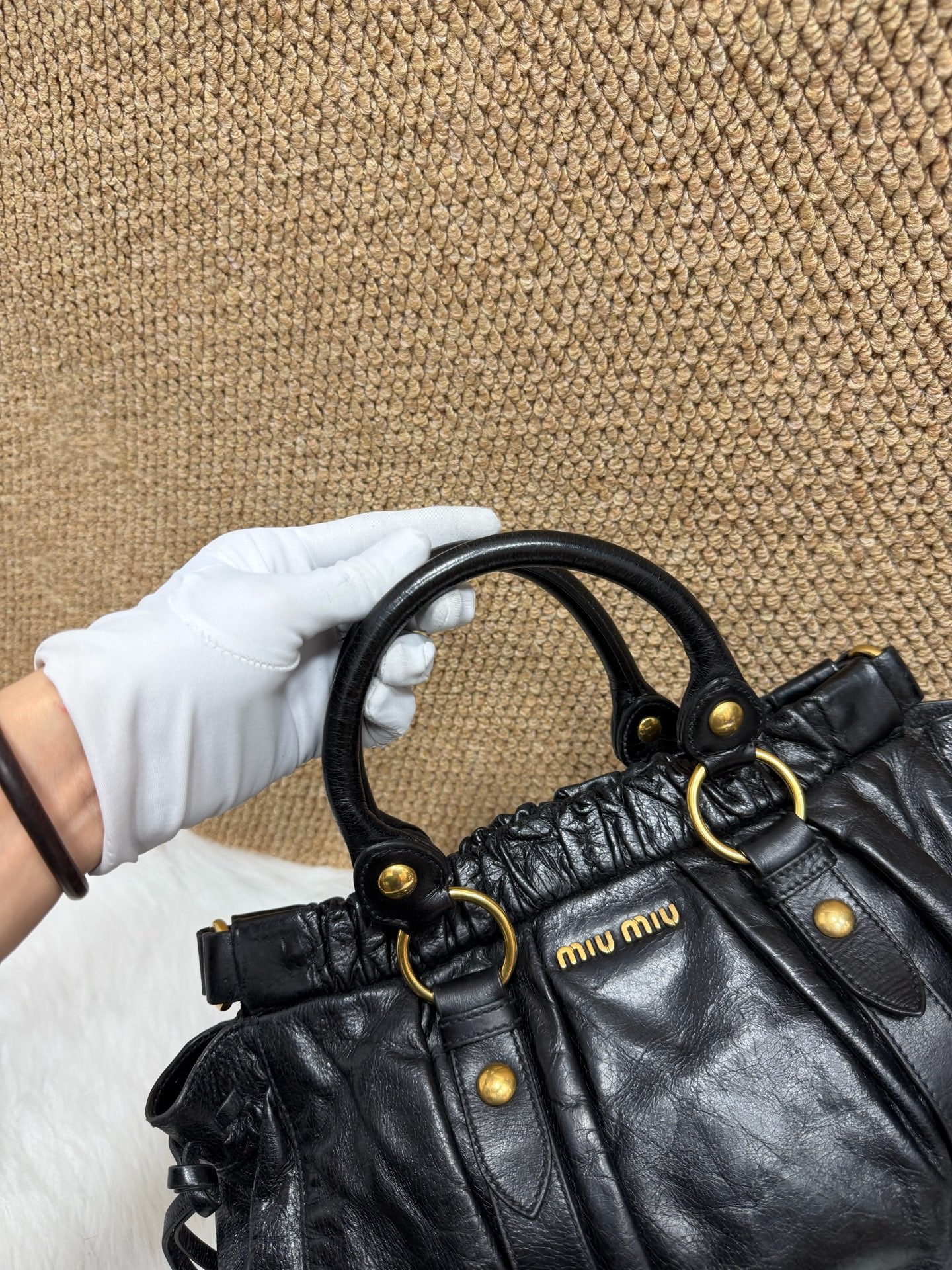 Miu Miu - Other - Leather - Black - (Other)