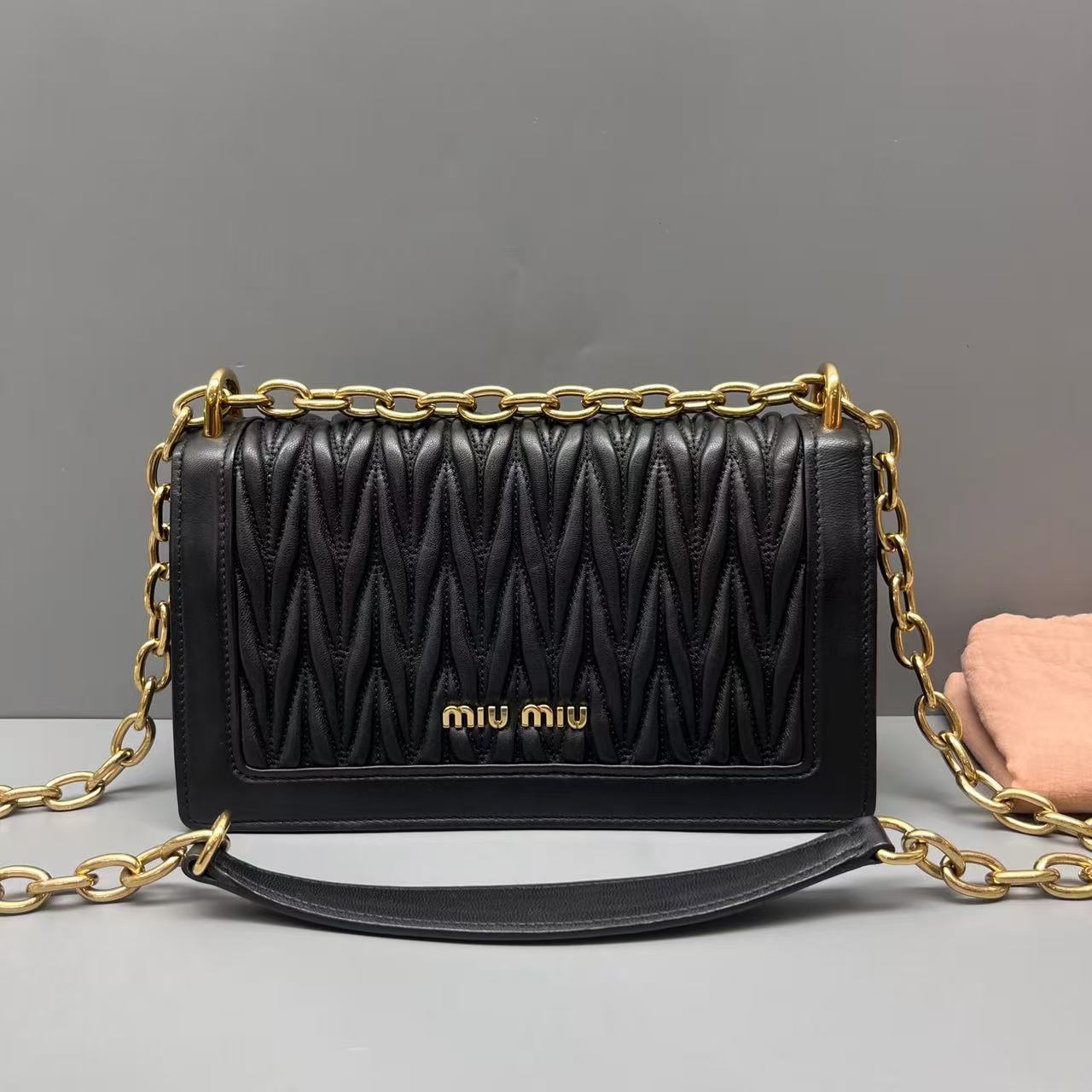 Miu Miu - Other - Leather - Black - (small)
