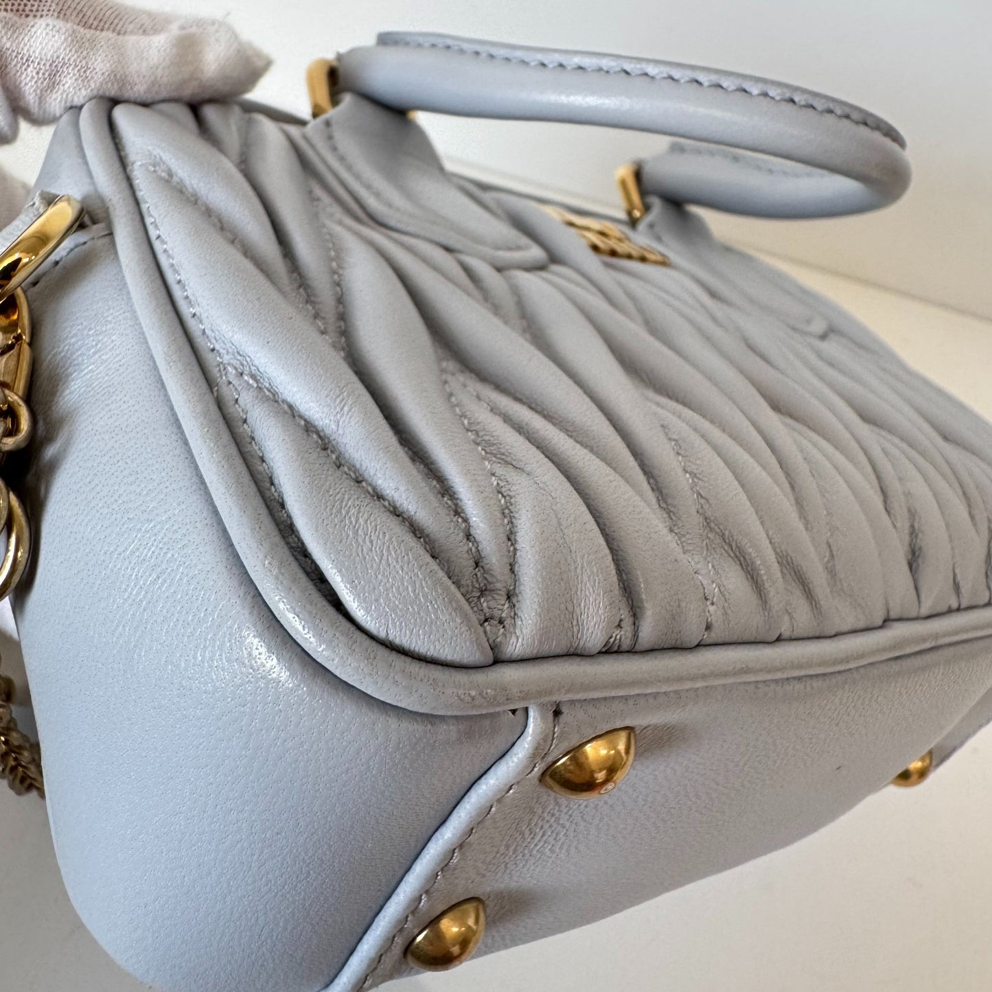 Miu Miu - Other - Leather - Blue - (mini)