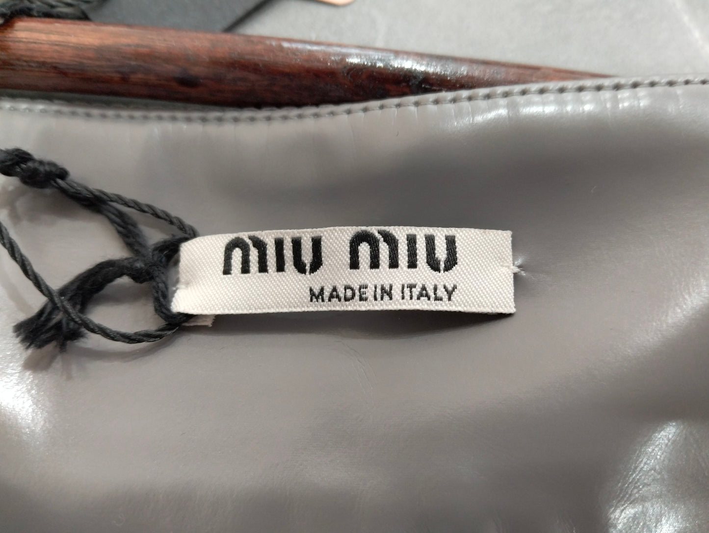 Miu Miu - Other - Leather - Grey - (38)