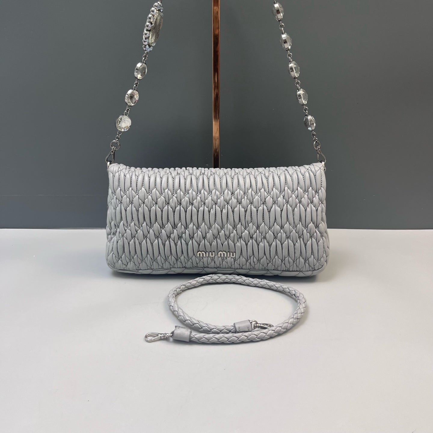 Miu Miu - Other - Leather - Grey - (Small)
