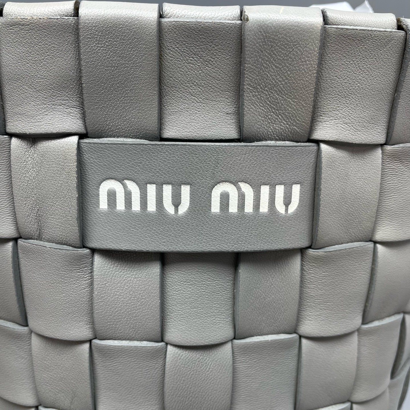 Miu Miu - Other - Leather - Grey - (small)
