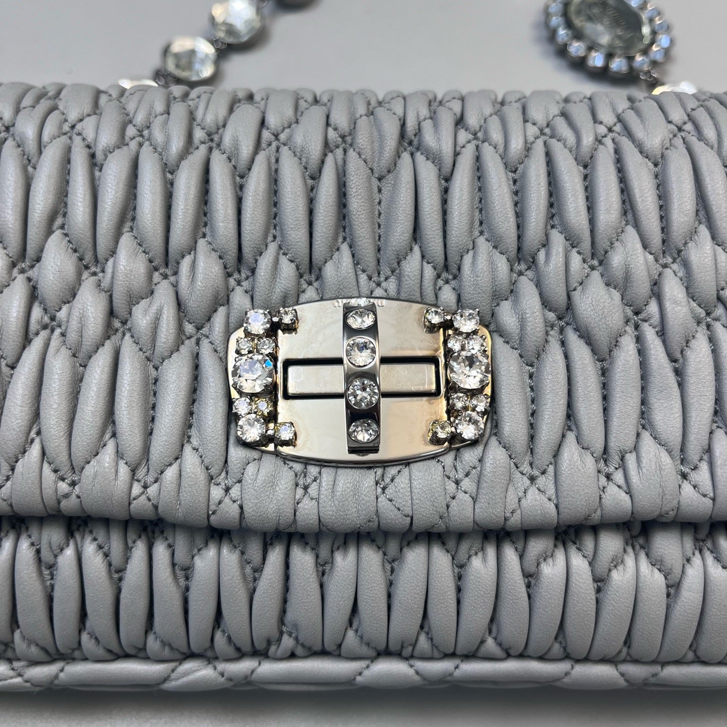 Miu Miu - Other - Leather - Grey - (Small)