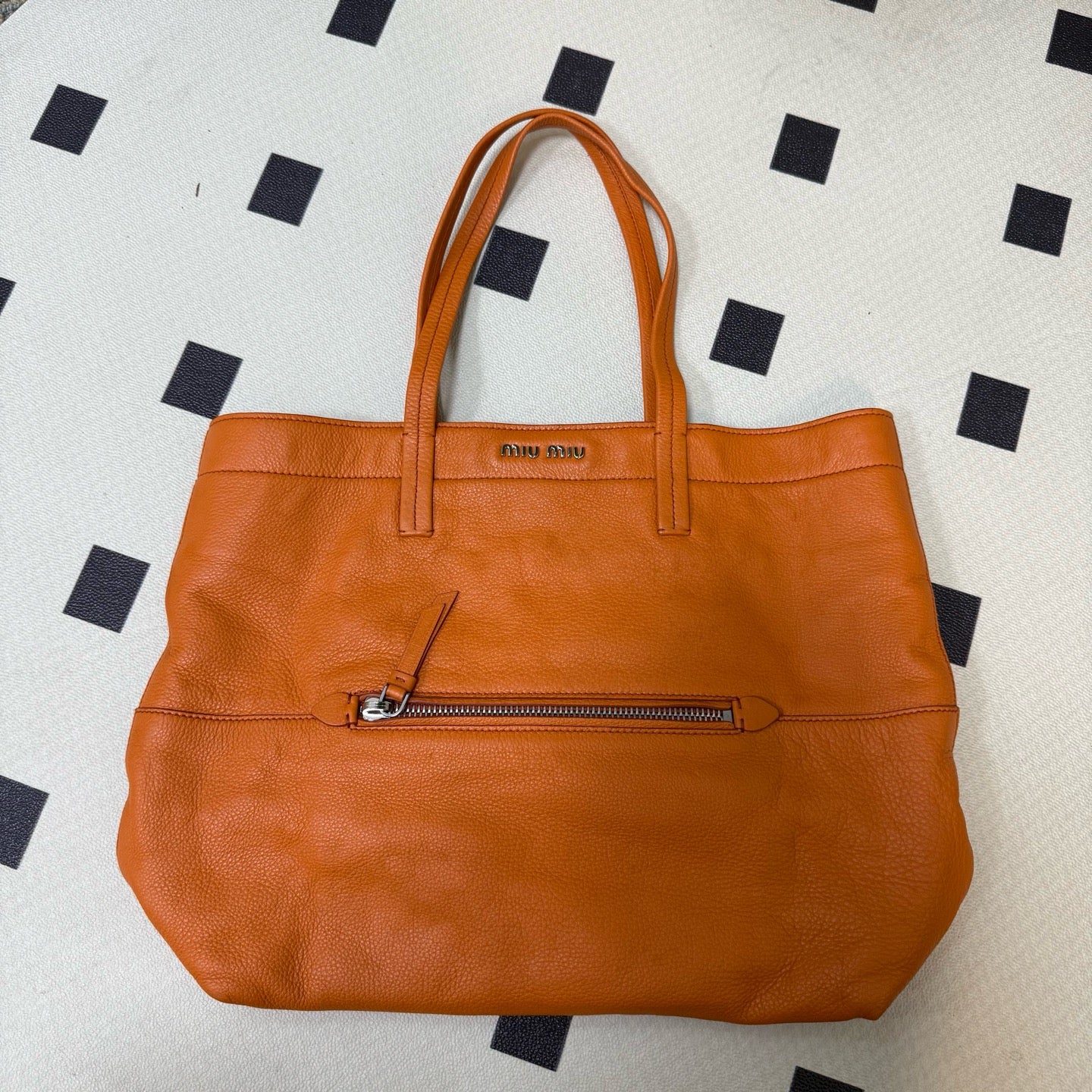 Miu Miu - Other - Leather - Orange - (large)