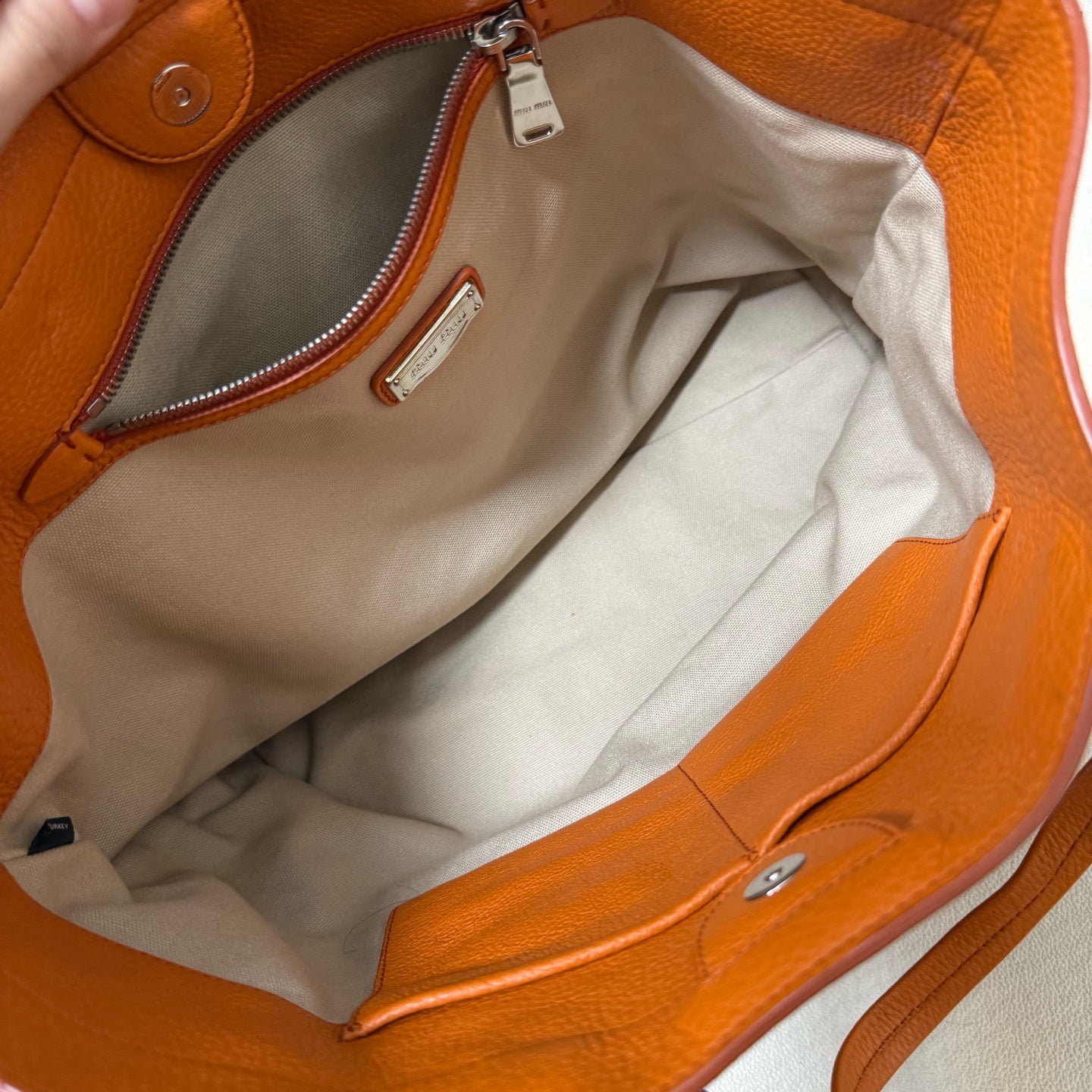 Miu Miu - Other - Leather - Orange - (large)