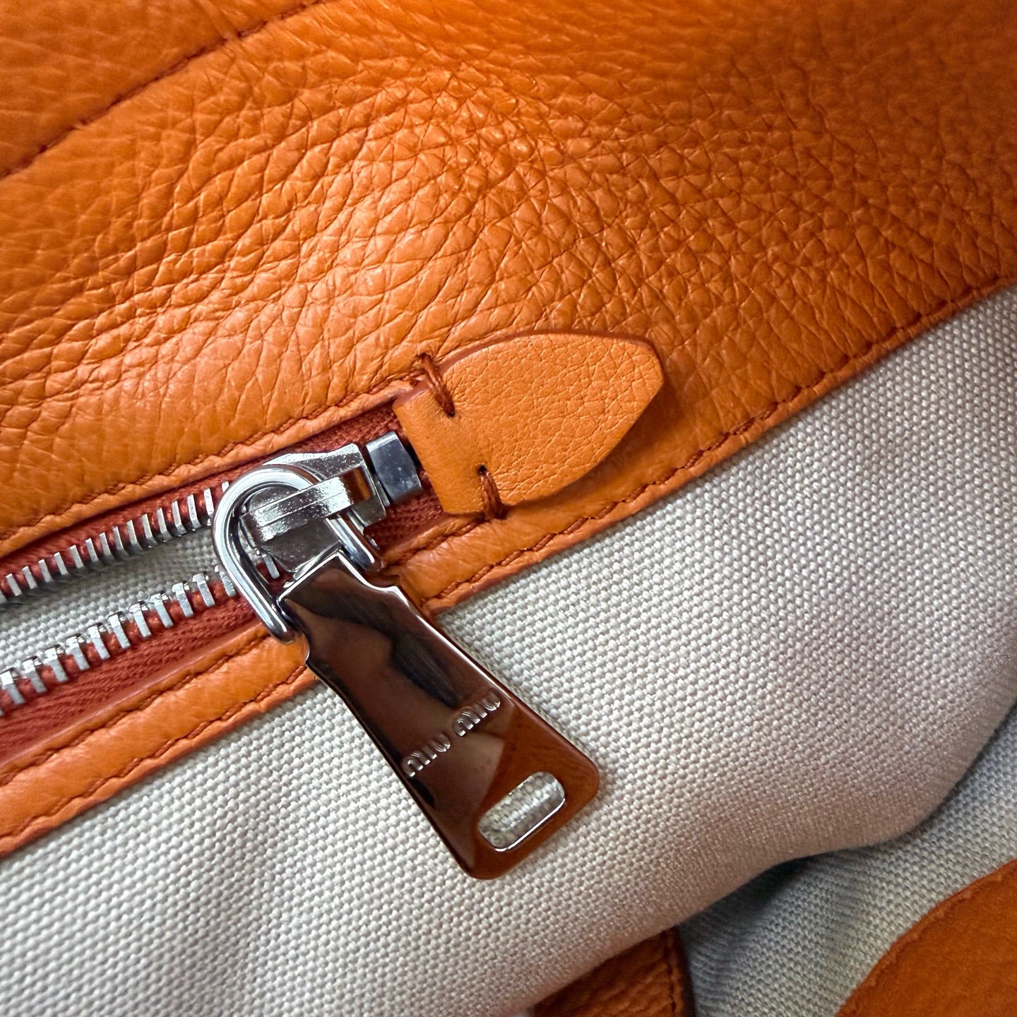 Miu Miu - Other - Leather - Orange - (large)