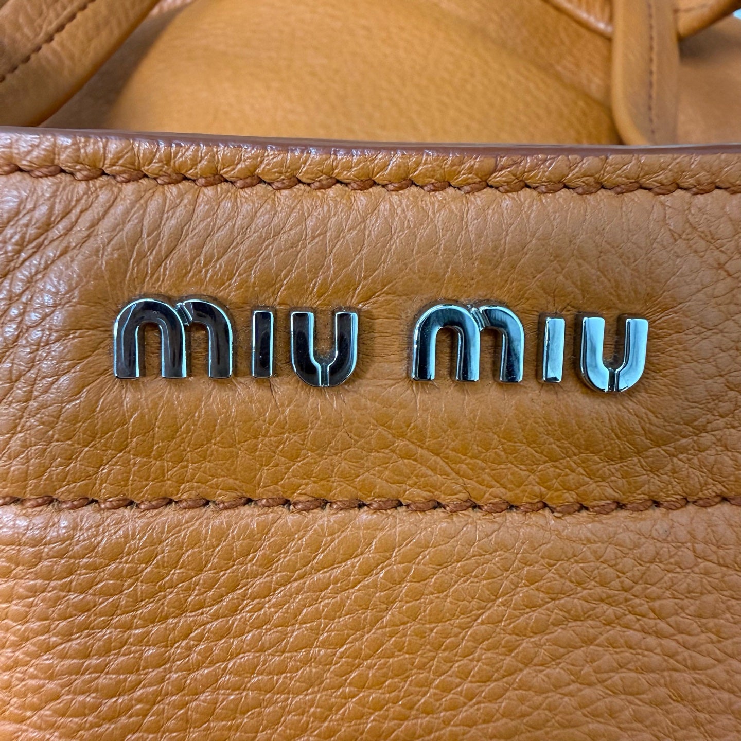 Miu Miu - Other - Leather - Orange - (large)