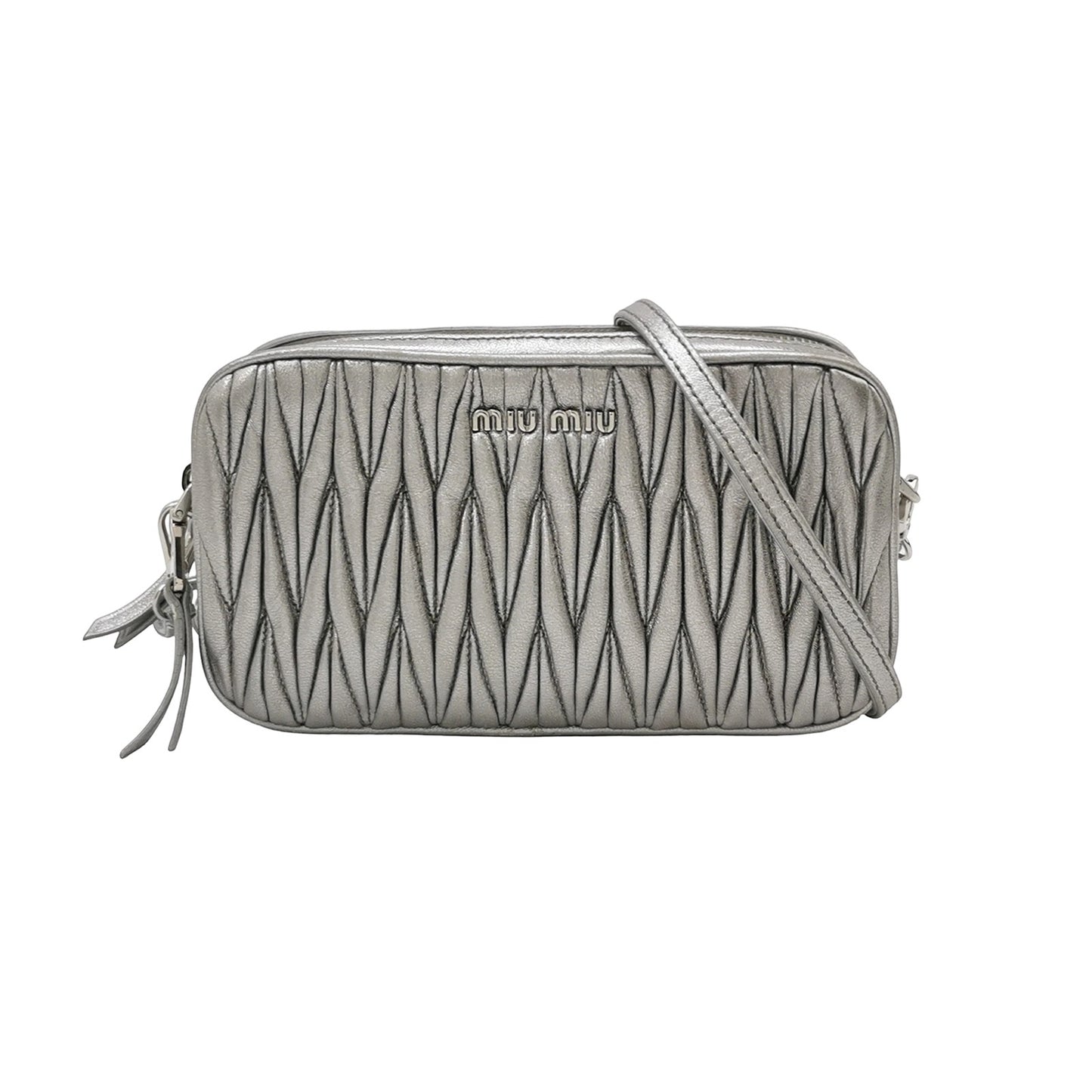 Miu Miu - Other - Leather - Silver - (mini)