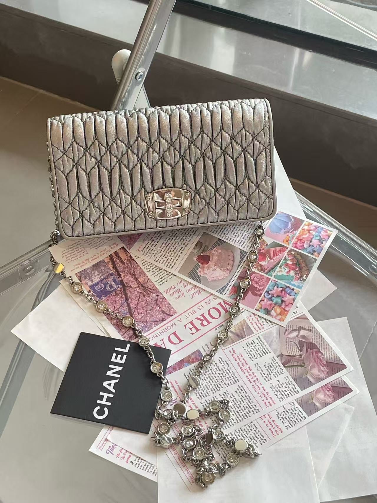 Miu Miu - Other - Leather - Silver - (mini)