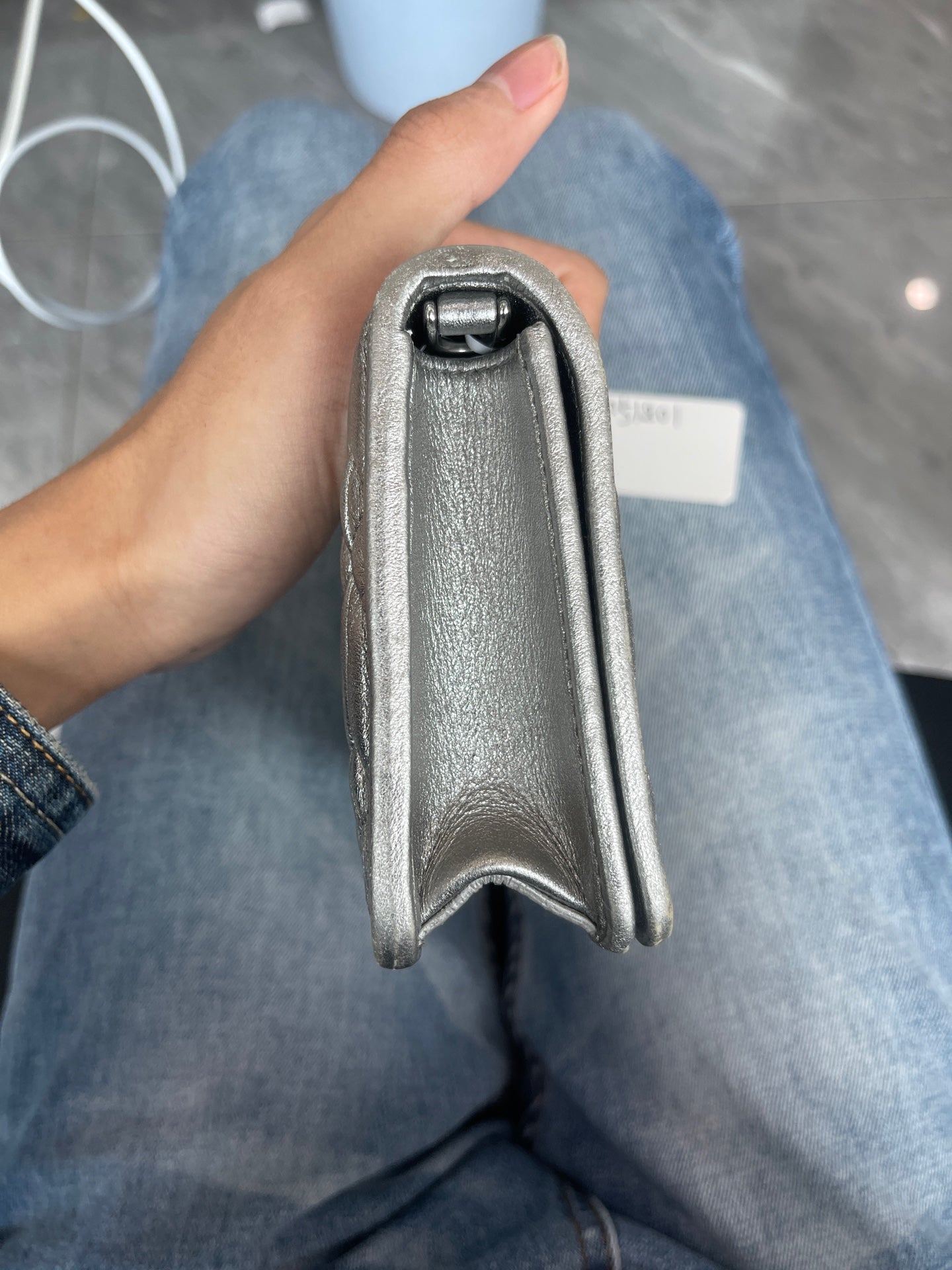 Miu Miu - Other - Leather - Silver - (mini)