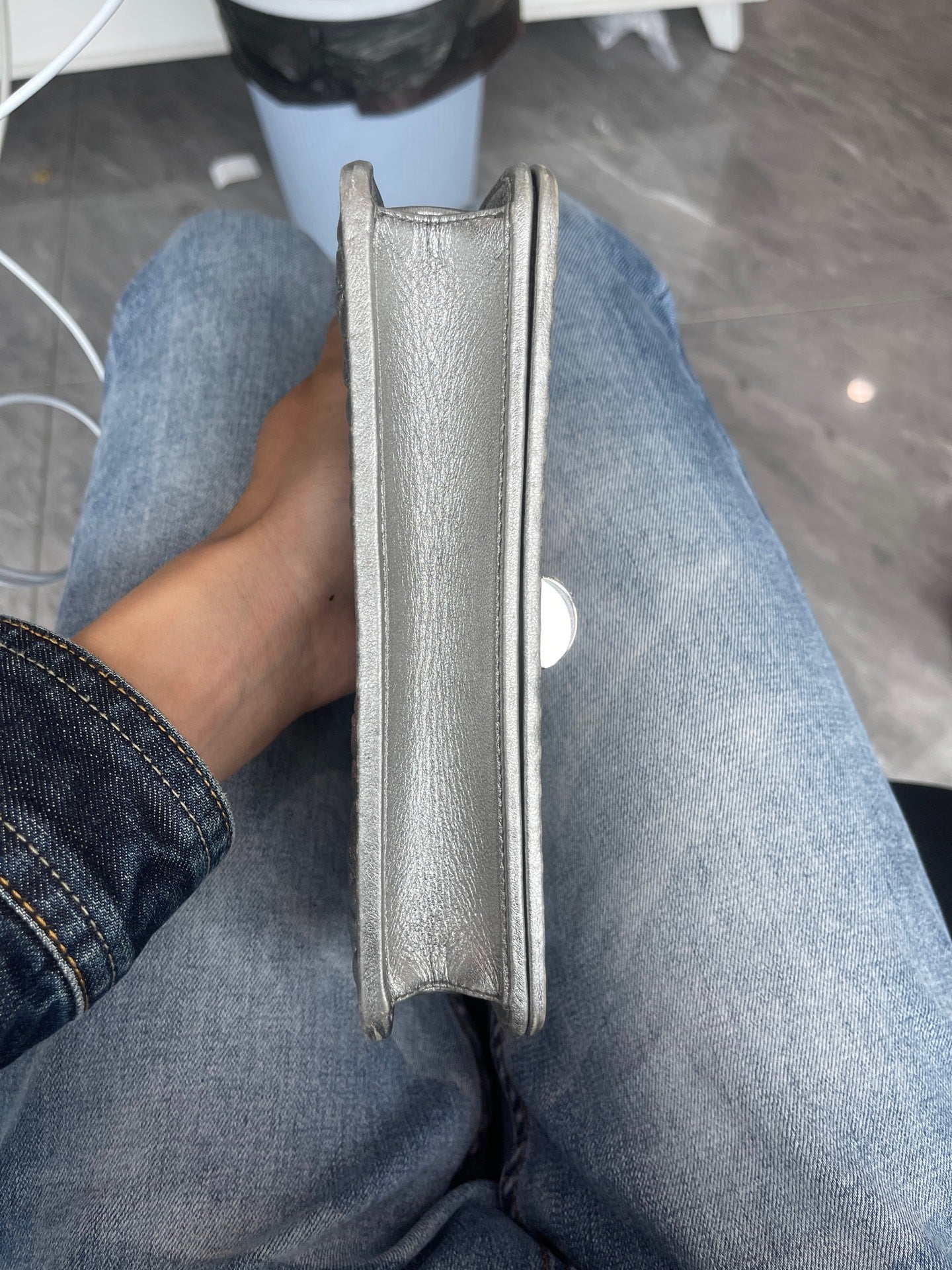 Miu Miu - Other - Leather - Silver - (mini)