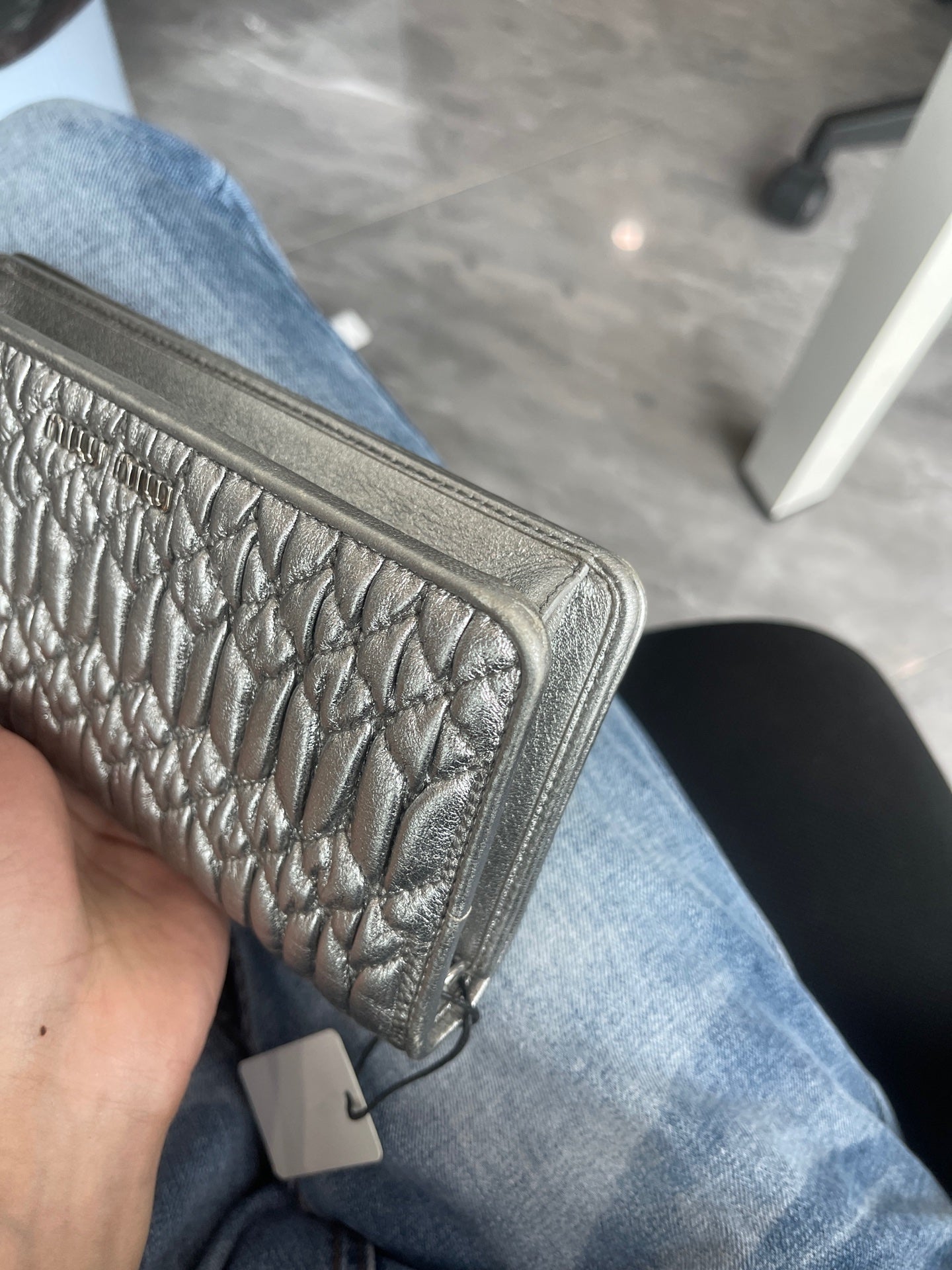 Miu Miu - Other - Leather - Silver - (mini)
