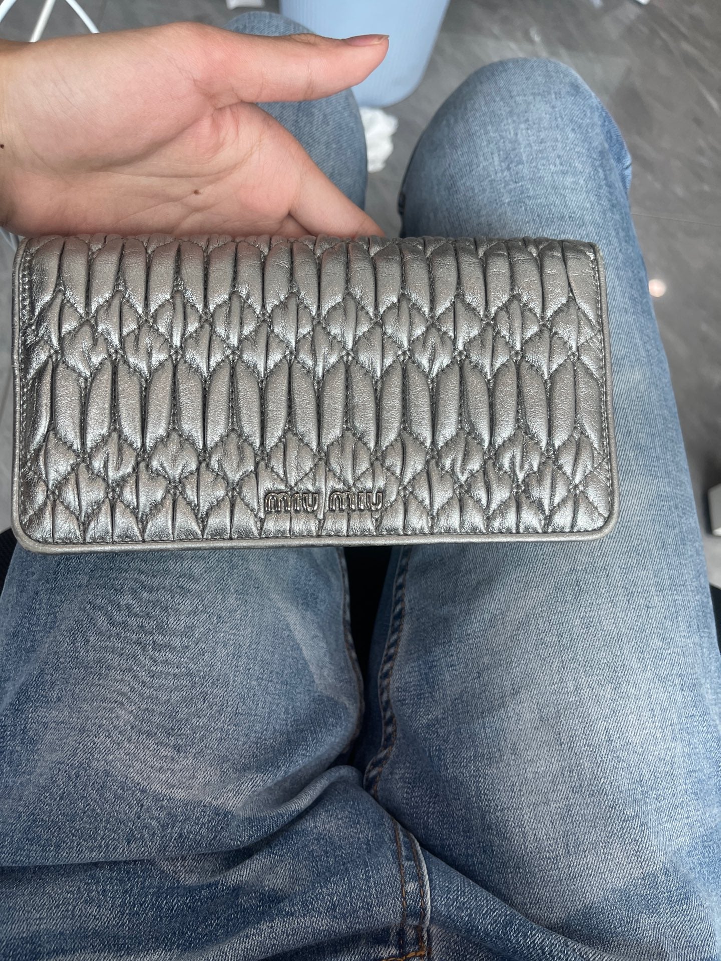 Miu Miu - Other - Leather - Silver - (mini)