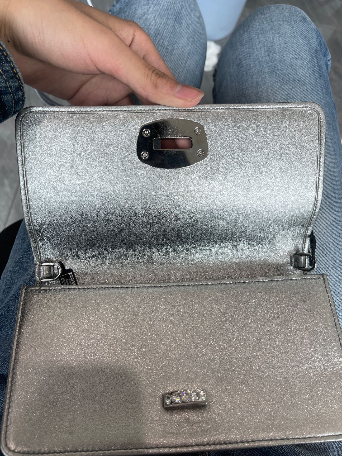 Miu Miu - Other - Leather - Silver - (mini)
