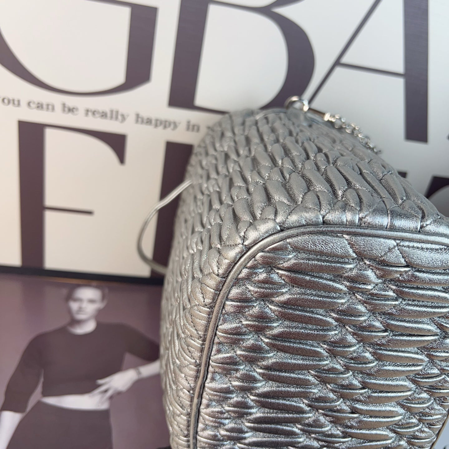 Miu Miu - Other - Leather - Silver - (small)