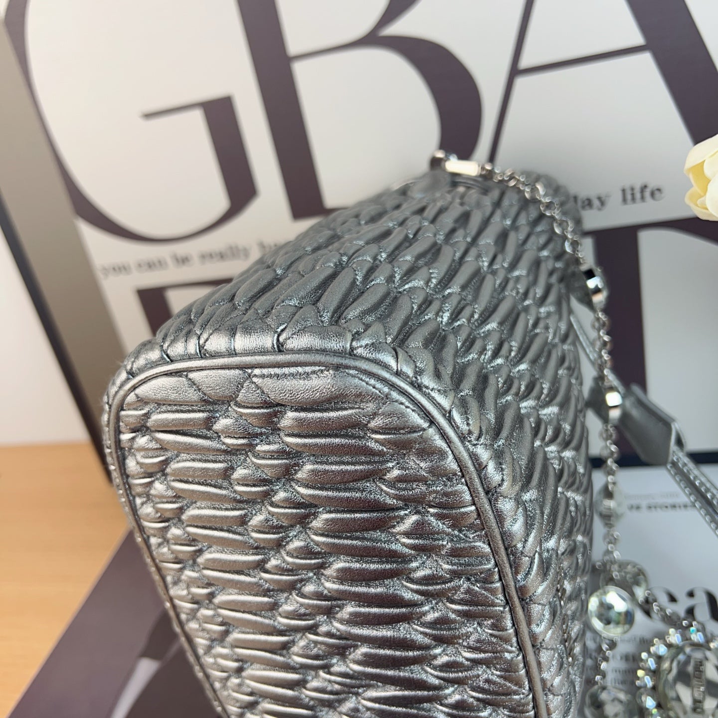 Miu Miu - Other - Leather - Silver - (small)