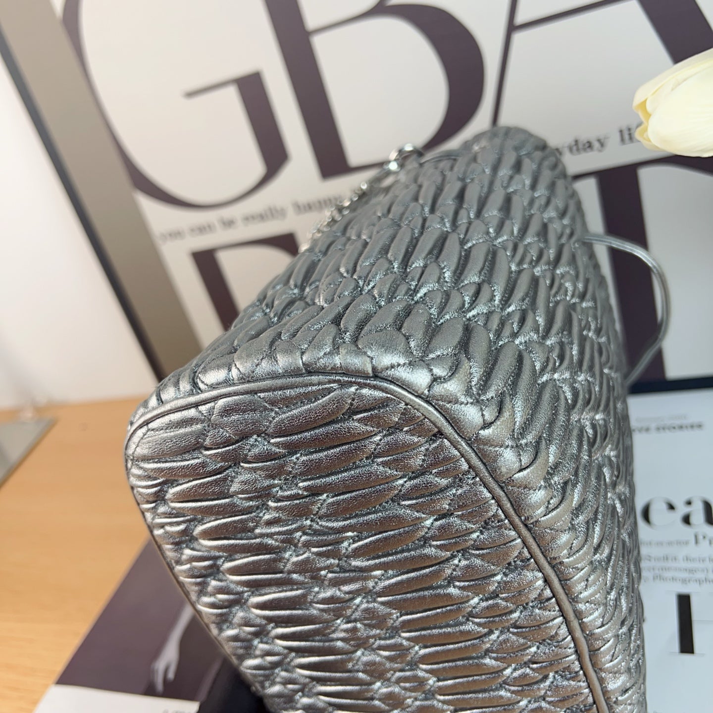 Miu Miu - Other - Leather - Silver - (small)