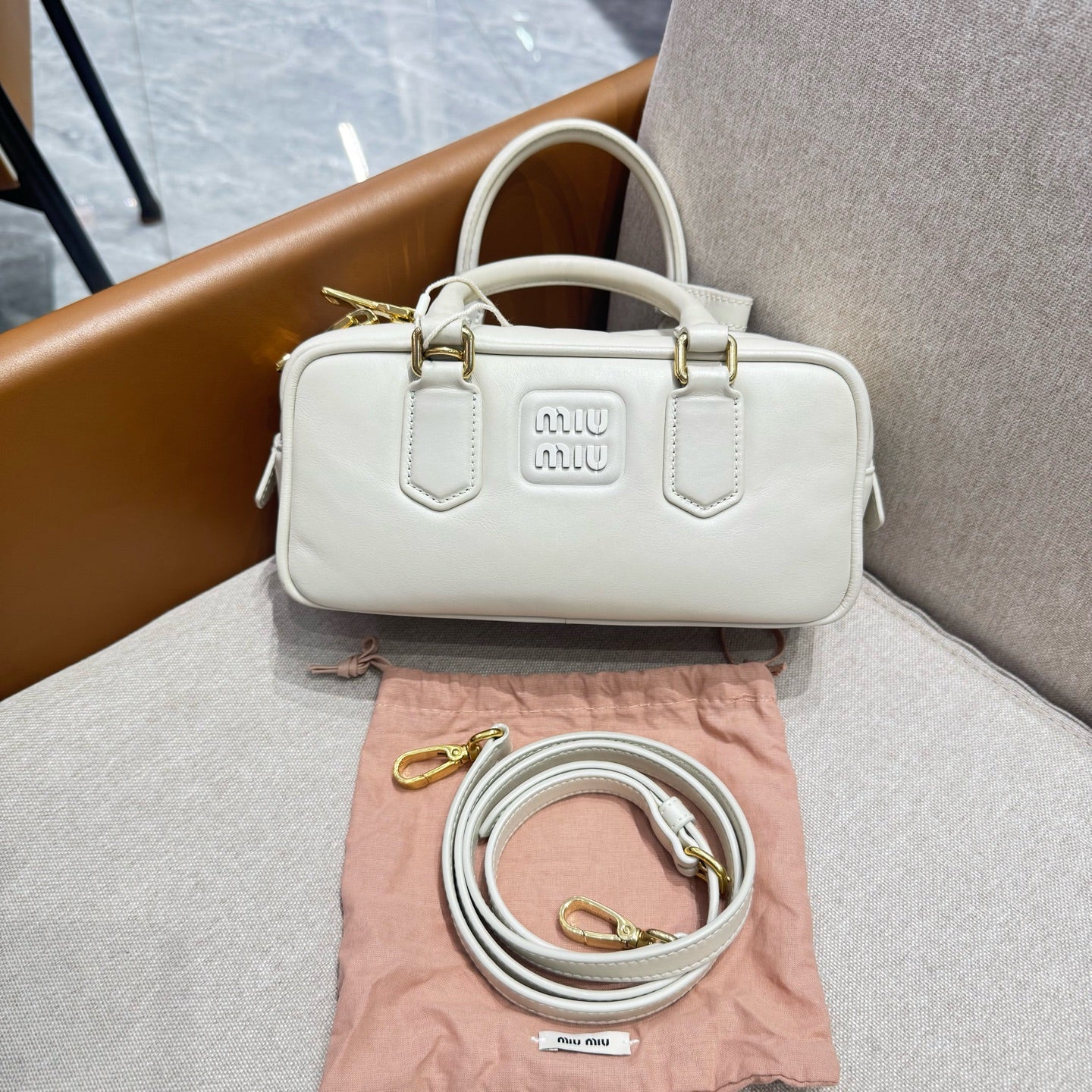 Miu Miu - Other - Leather - White - (mini)