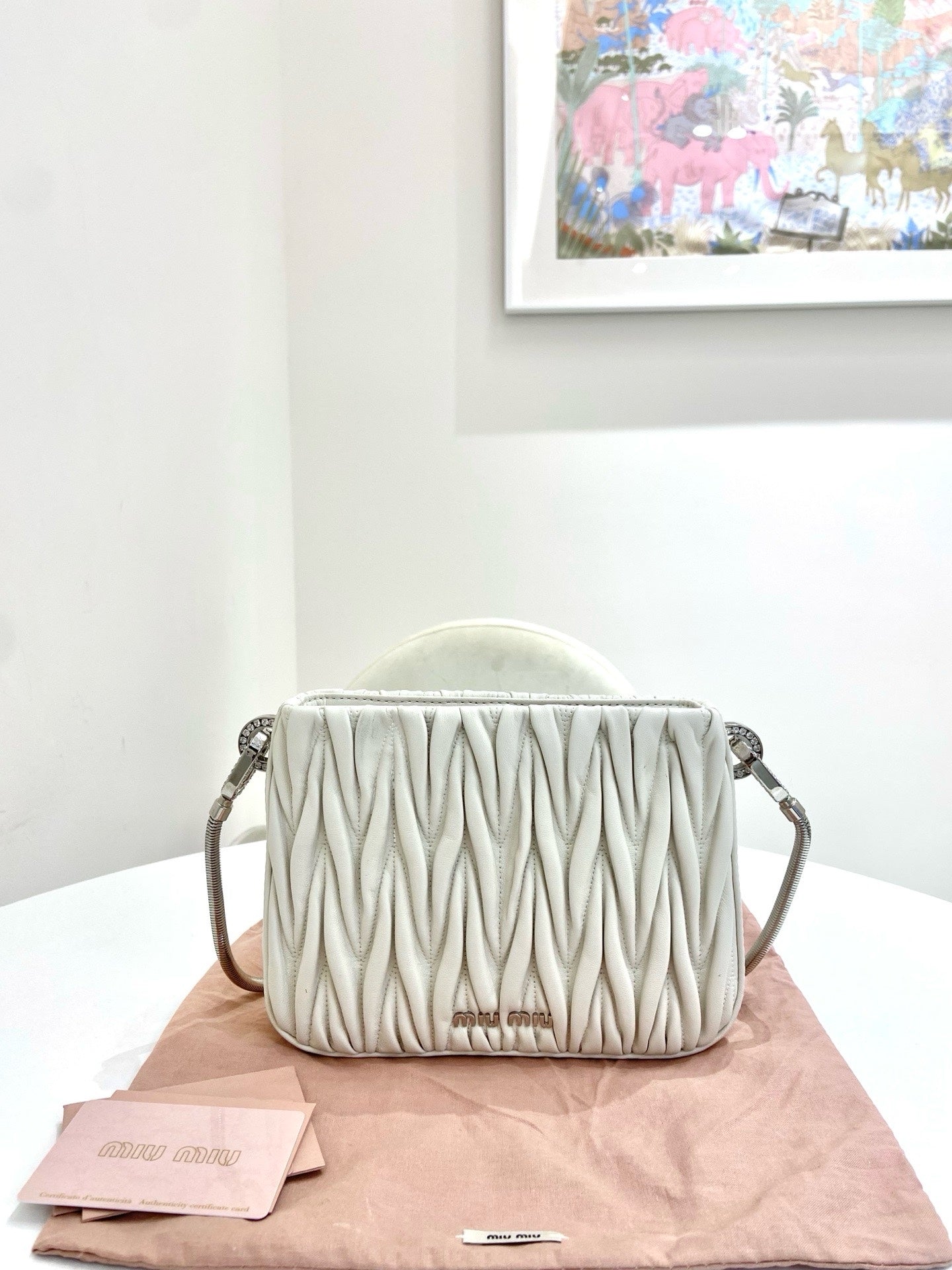 Miu Miu - Other - Leather - White - (small)