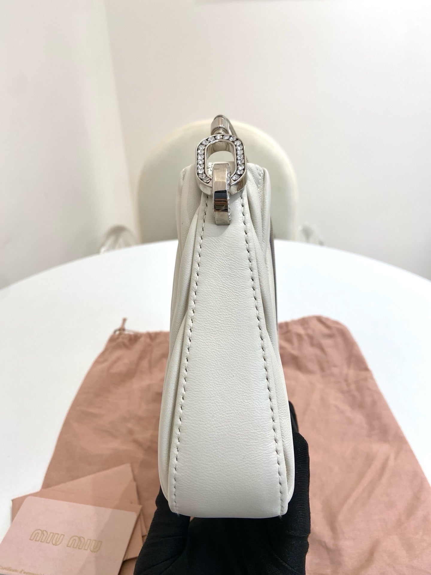 Miu Miu - Other - Leather - White - (small)