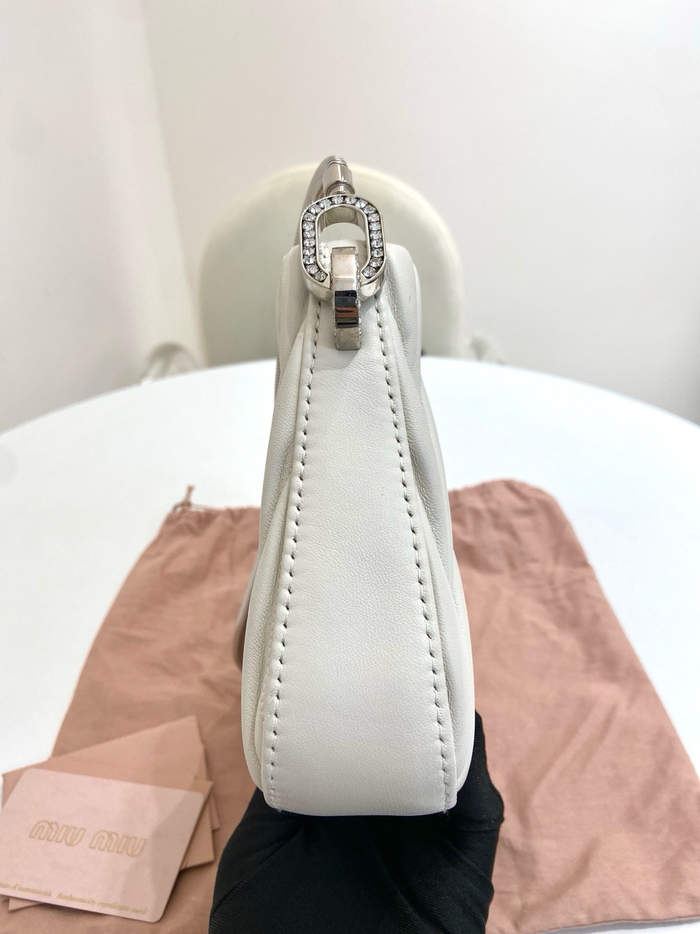 Miu Miu - Other - Leather - White - (small)