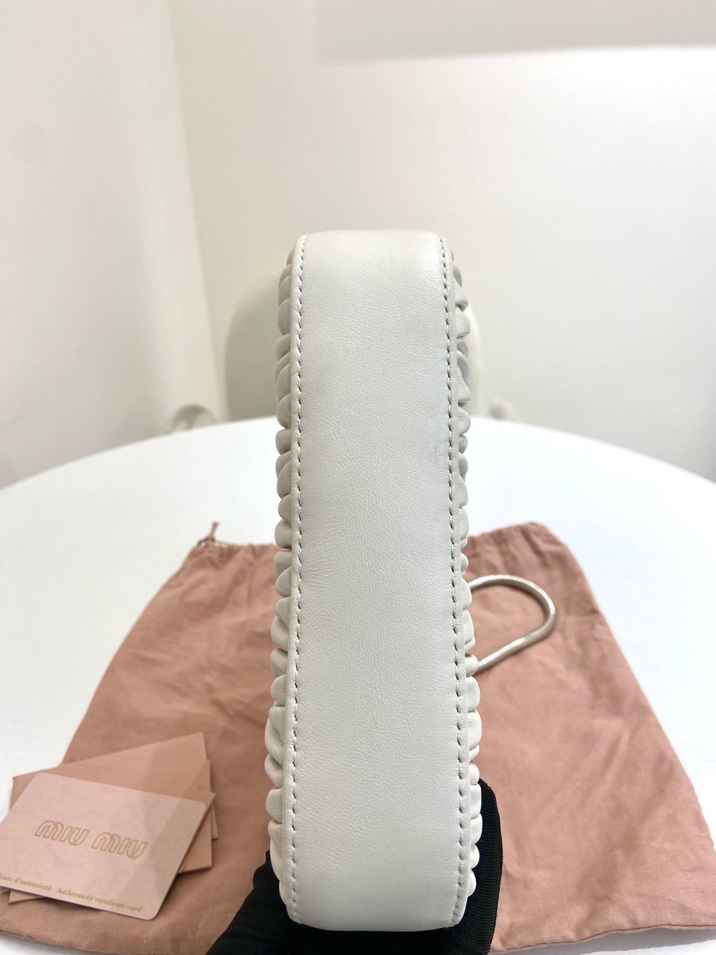 Miu Miu - Other - Leather - White - (small)