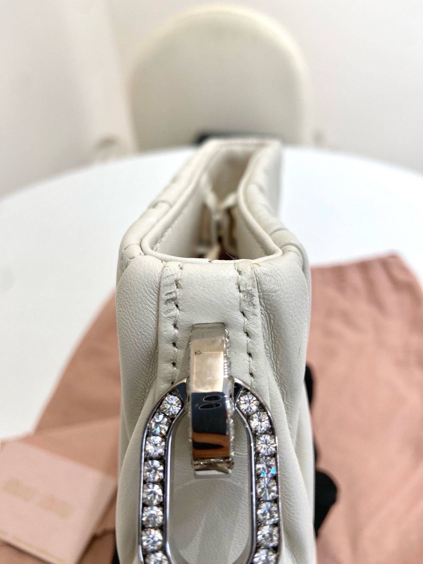 Miu Miu - Other - Leather - White - (small)