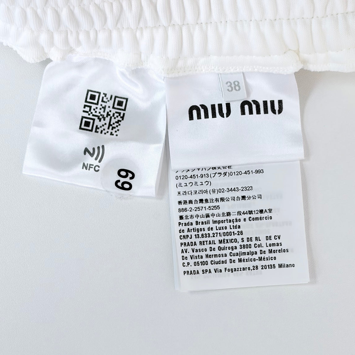 Miu Miu - Other - Polyamide - White - (34)