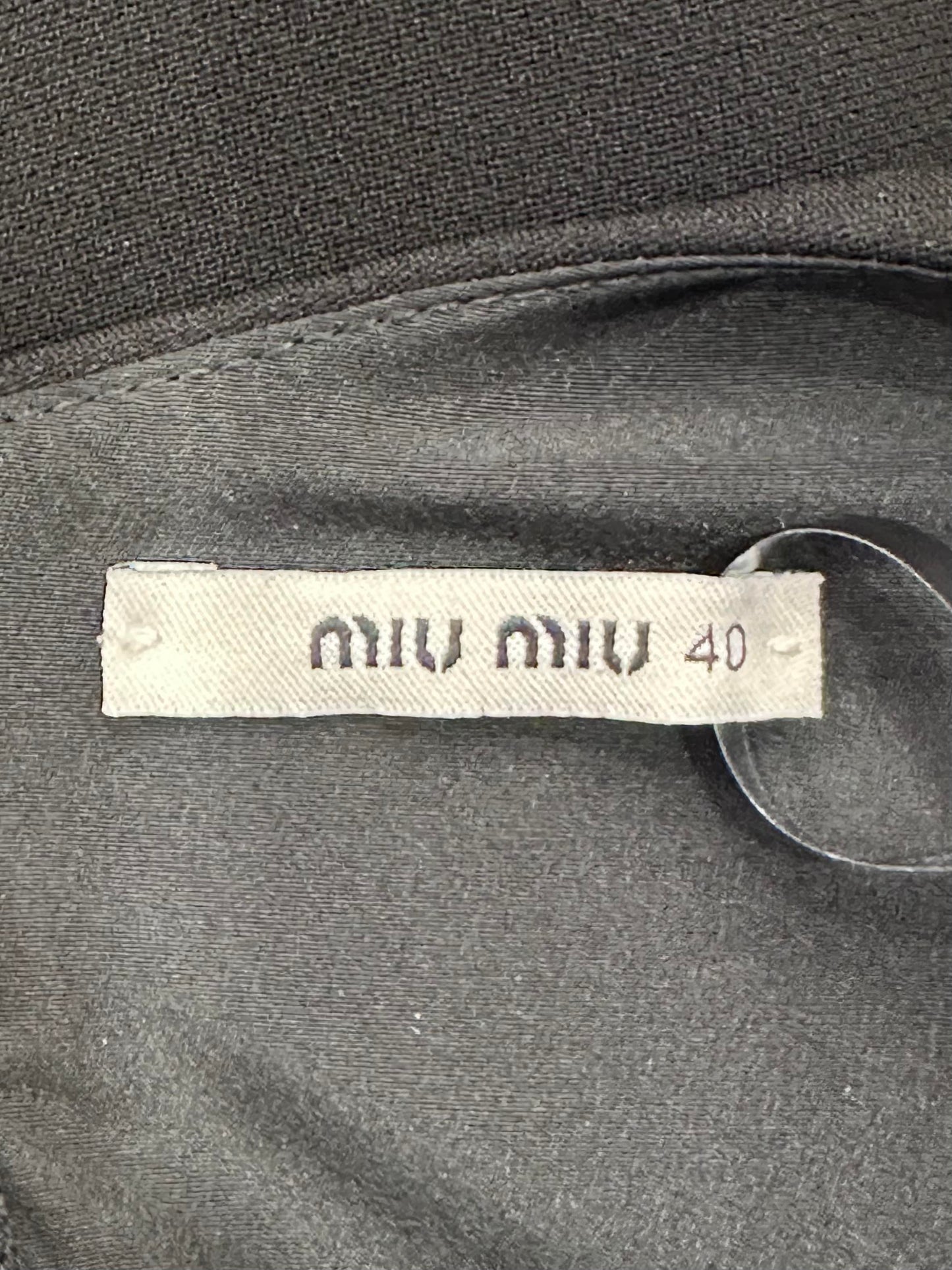 Miu Miu - Other - Polyester - Black - (40)