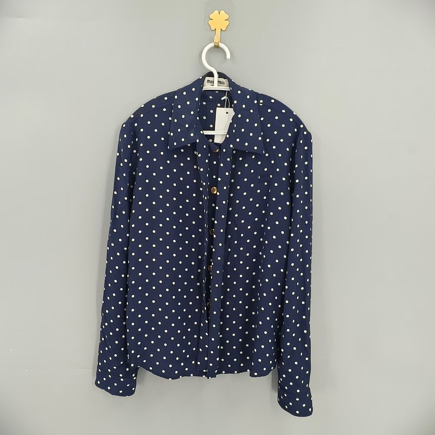 Miu Miu - Other - Silk - Navy - (38)