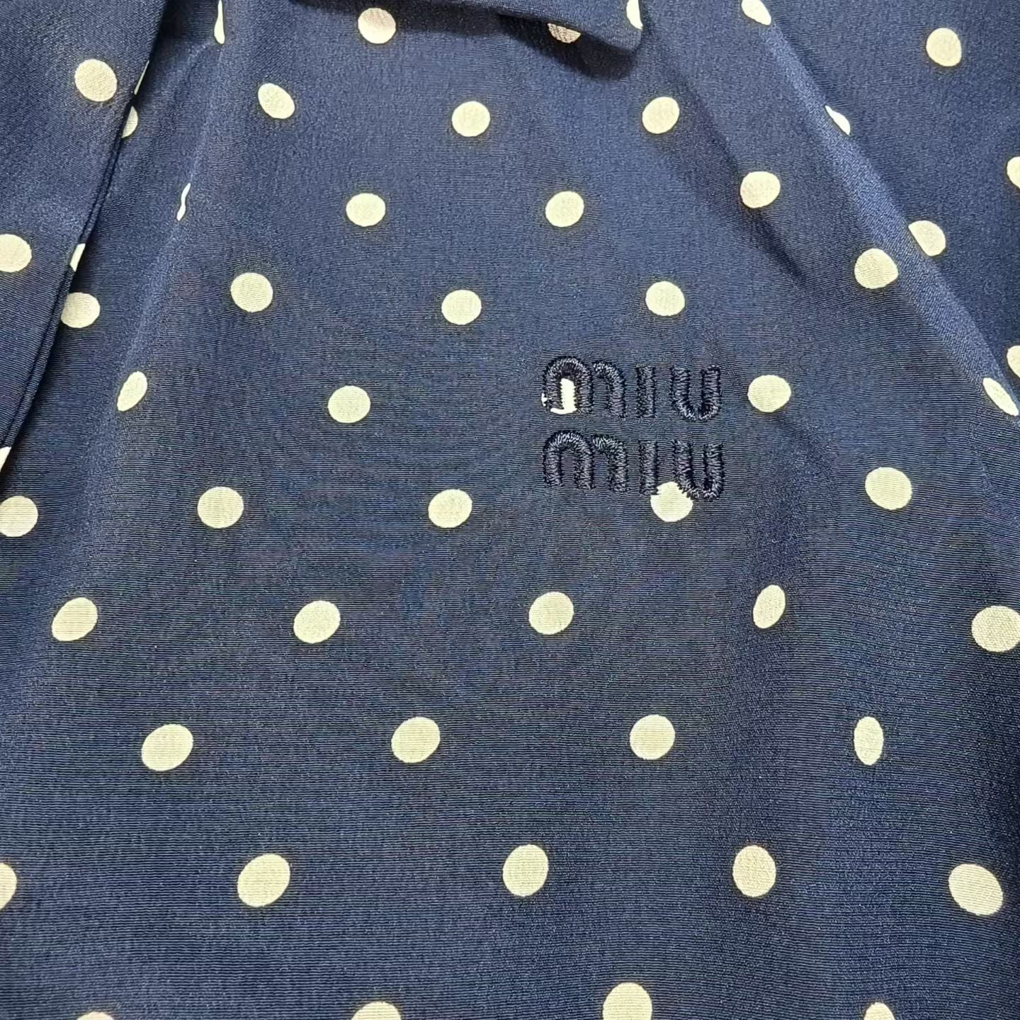 Miu Miu - Other - Silk - Navy - (38)