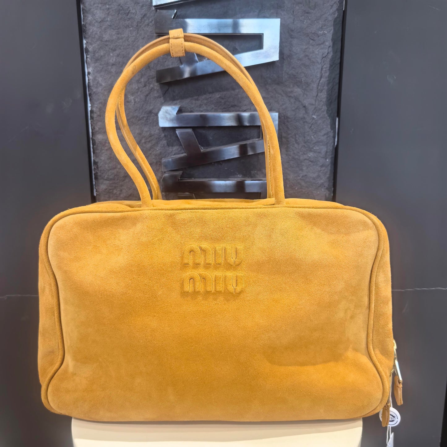 Miu Miu - Other - Suede - Orange - (large)