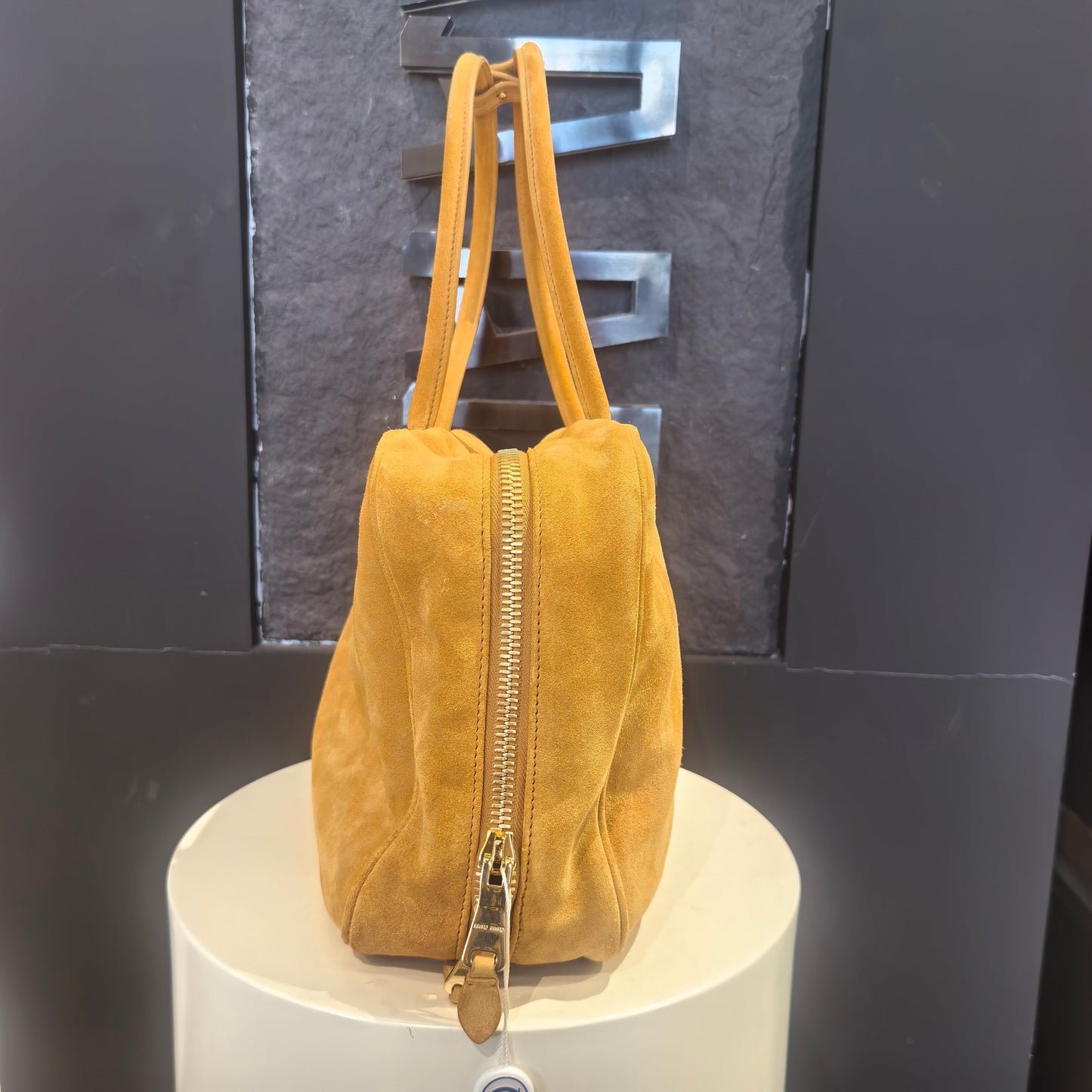 Miu Miu - Other - Suede - Orange - (large)