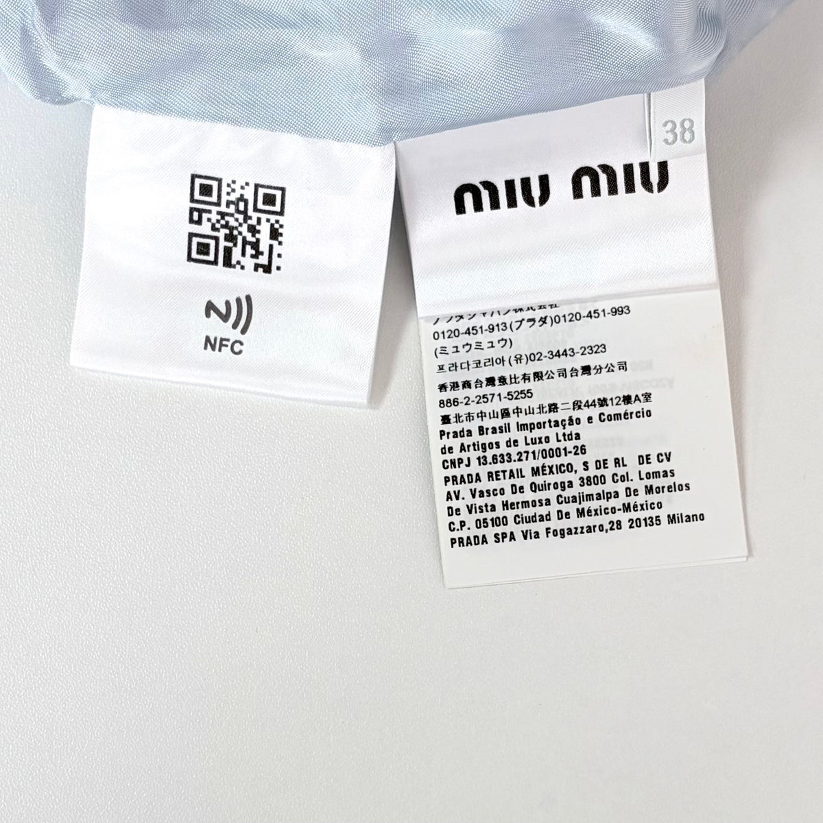 Miu Miu - Other - Viscose - Blue - (38)