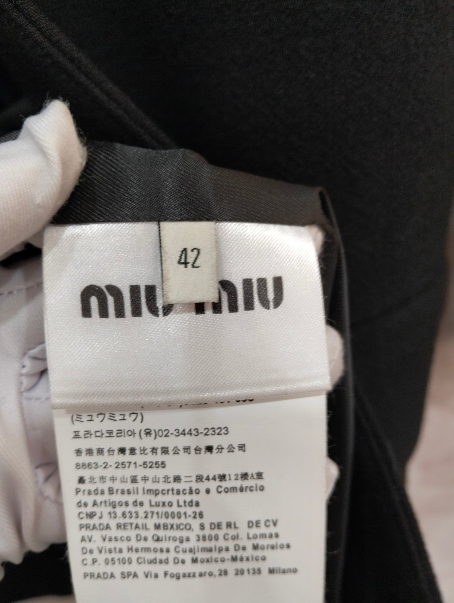 Miu Miu - Other - Wool - Black - (42)