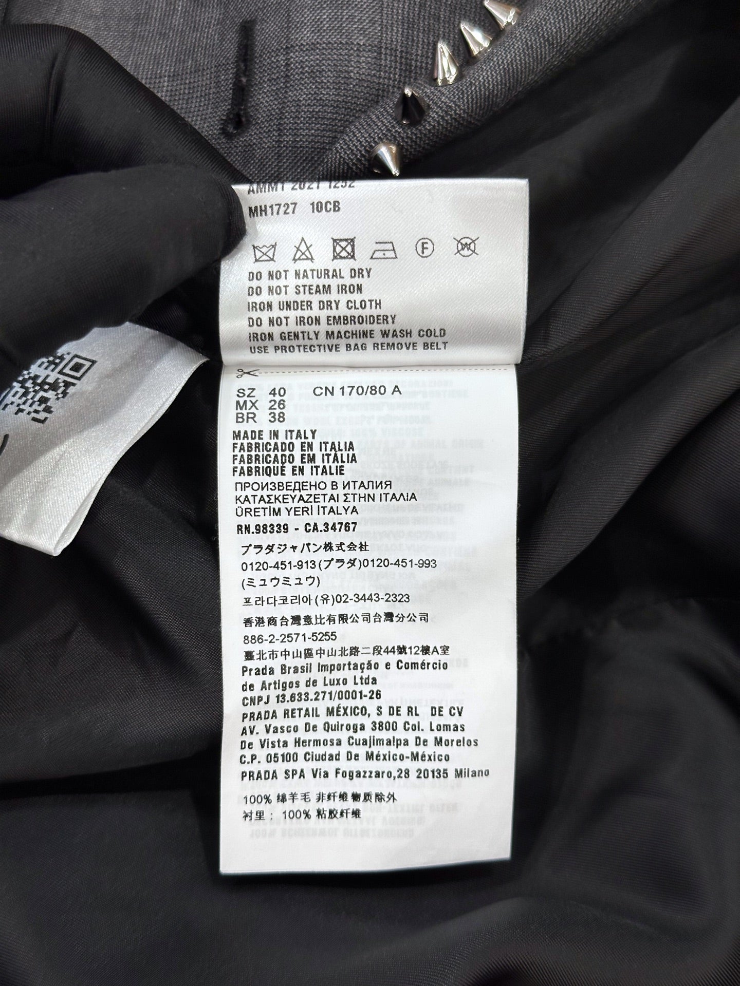 Miu Miu - Other - Wool - Grey - (40)