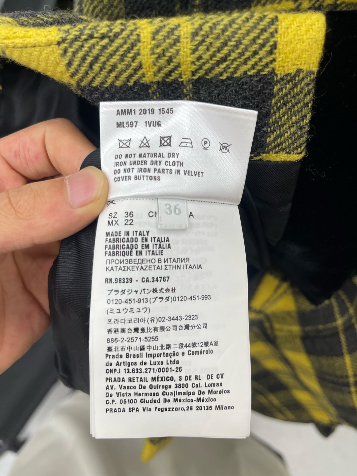 Miu Miu - Other - Wool - Yellow - (36)