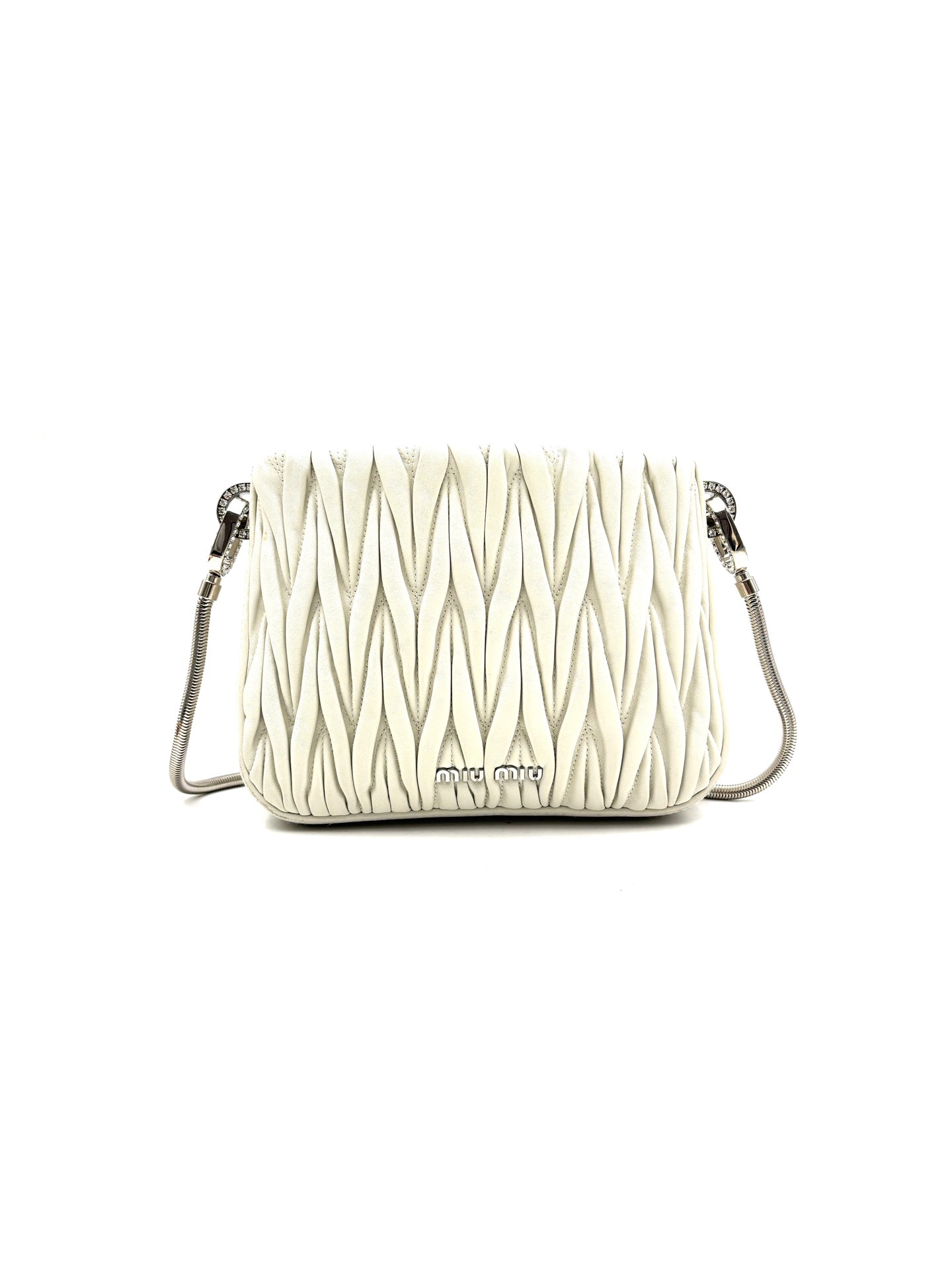 Miu Miu - SASSY - Leather - White