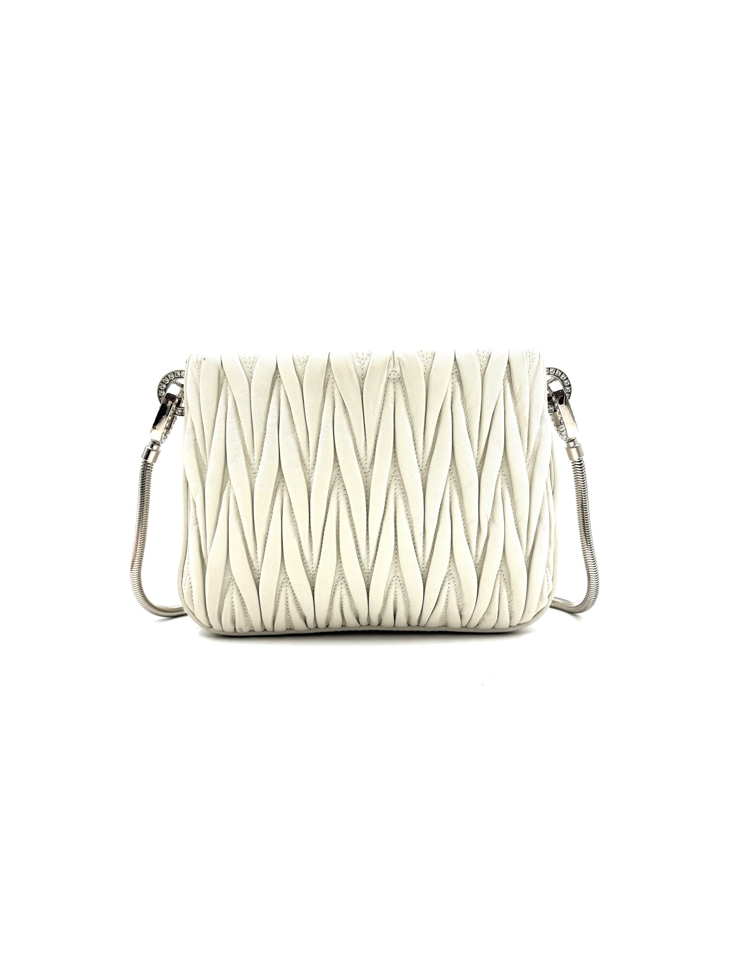 Miu Miu - SASSY - Leather - White