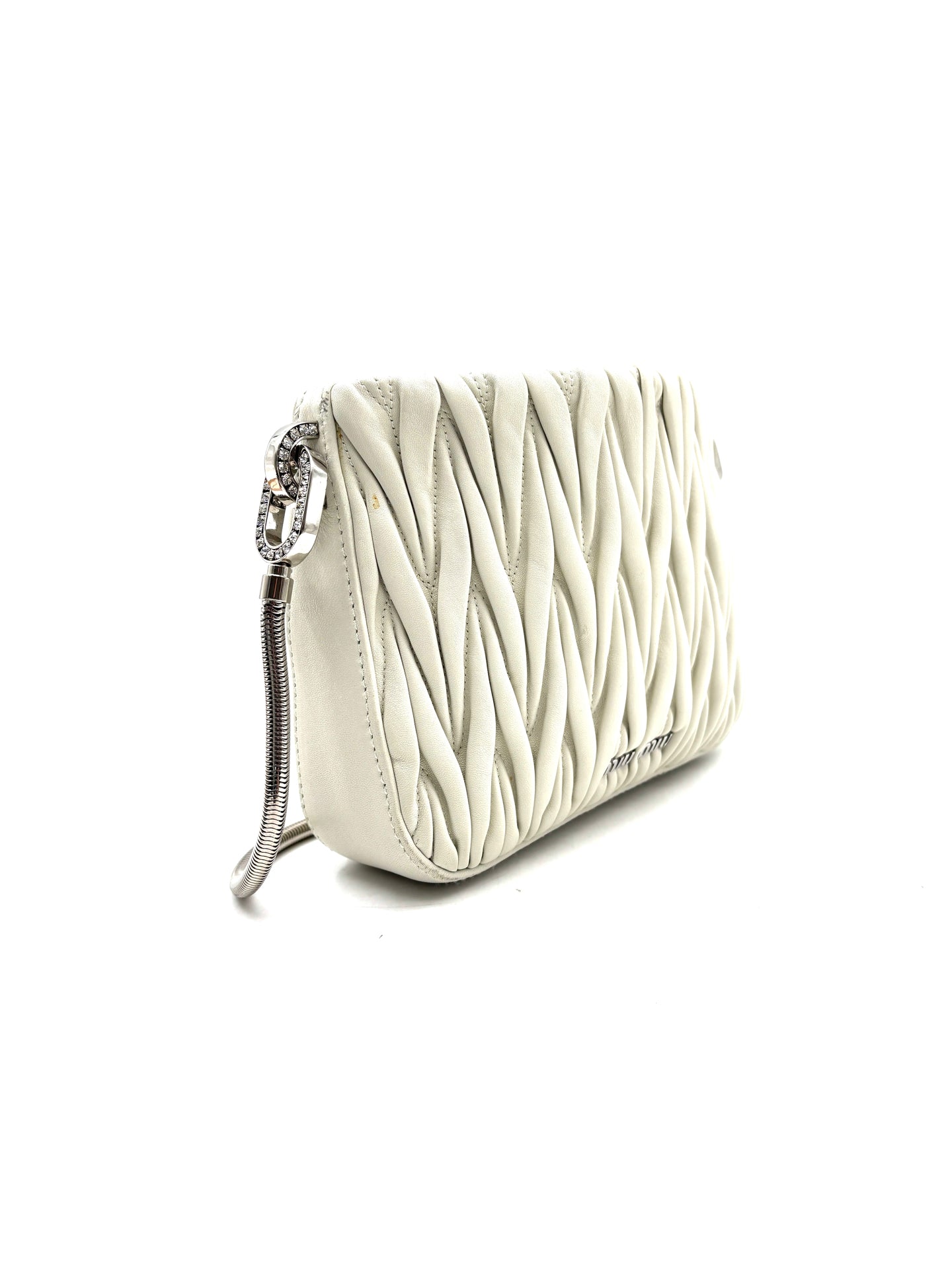Miu Miu - SASSY - Leather - White