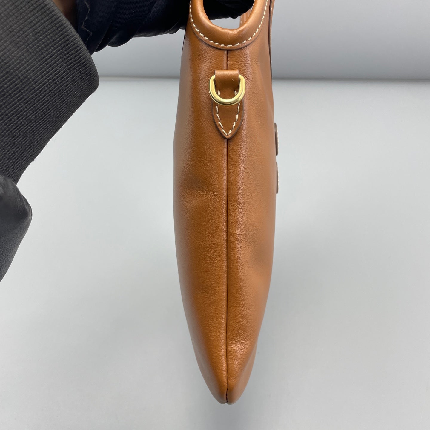 Miu Miu - Small Handbag - Smooth calf leather - Brown - (small)
