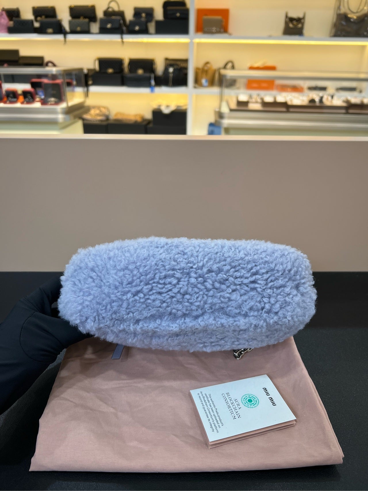 Miu Miu - Wander - Fur - Other - Blue - (mini)