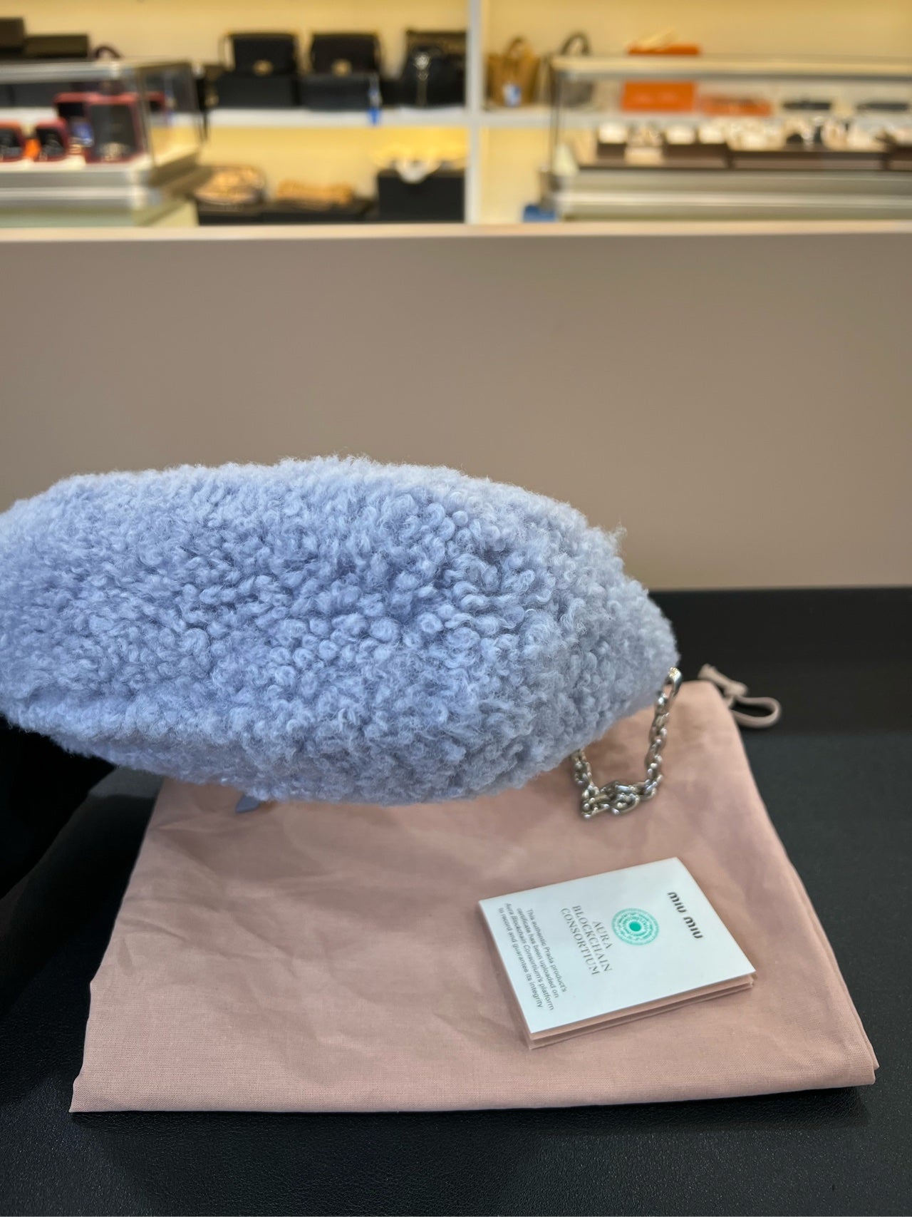 Miu Miu - Wander - Fur - Other - Blue - (mini)