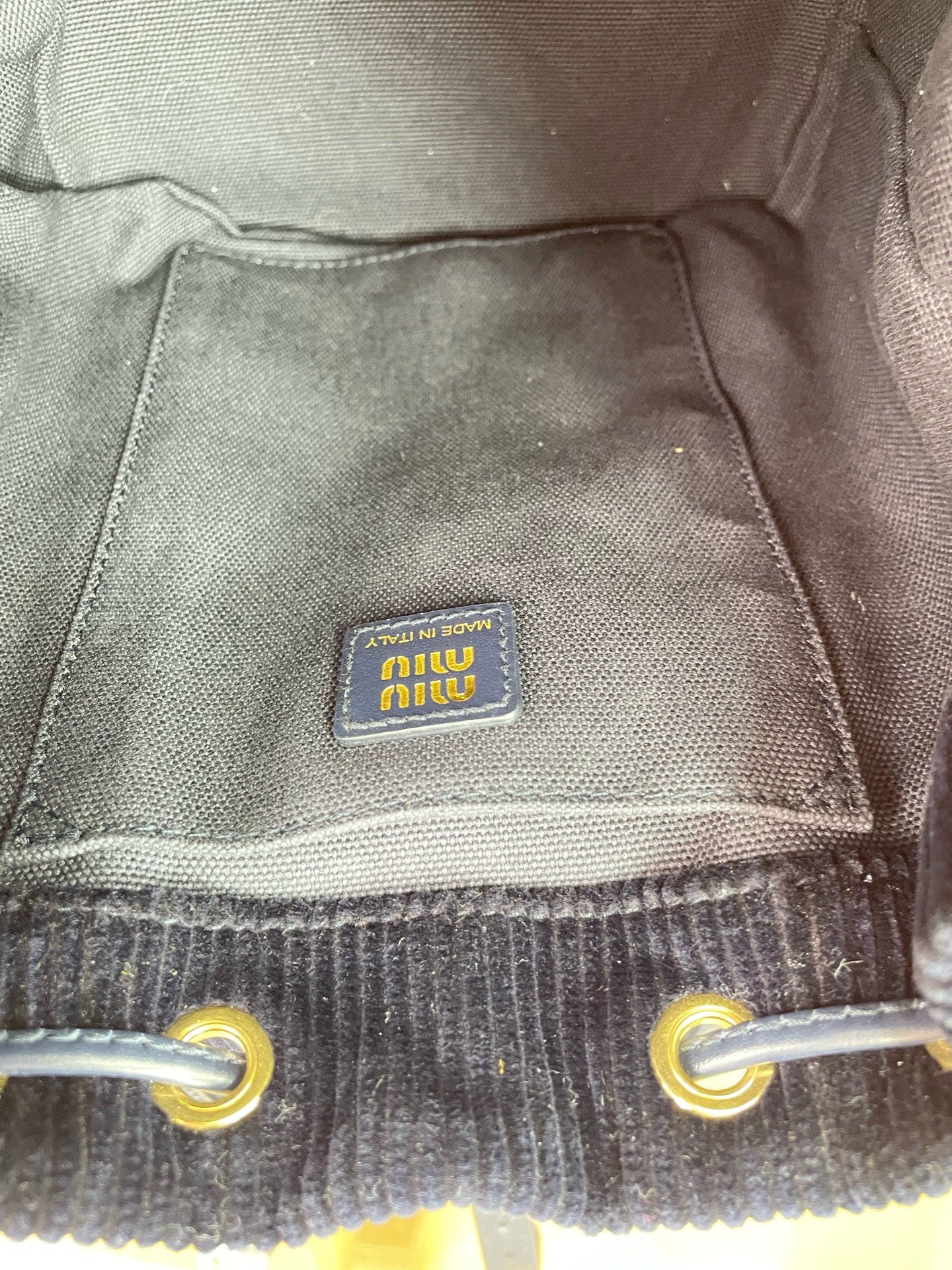 Miumiu - Other - Velvet - Navy - (medium)